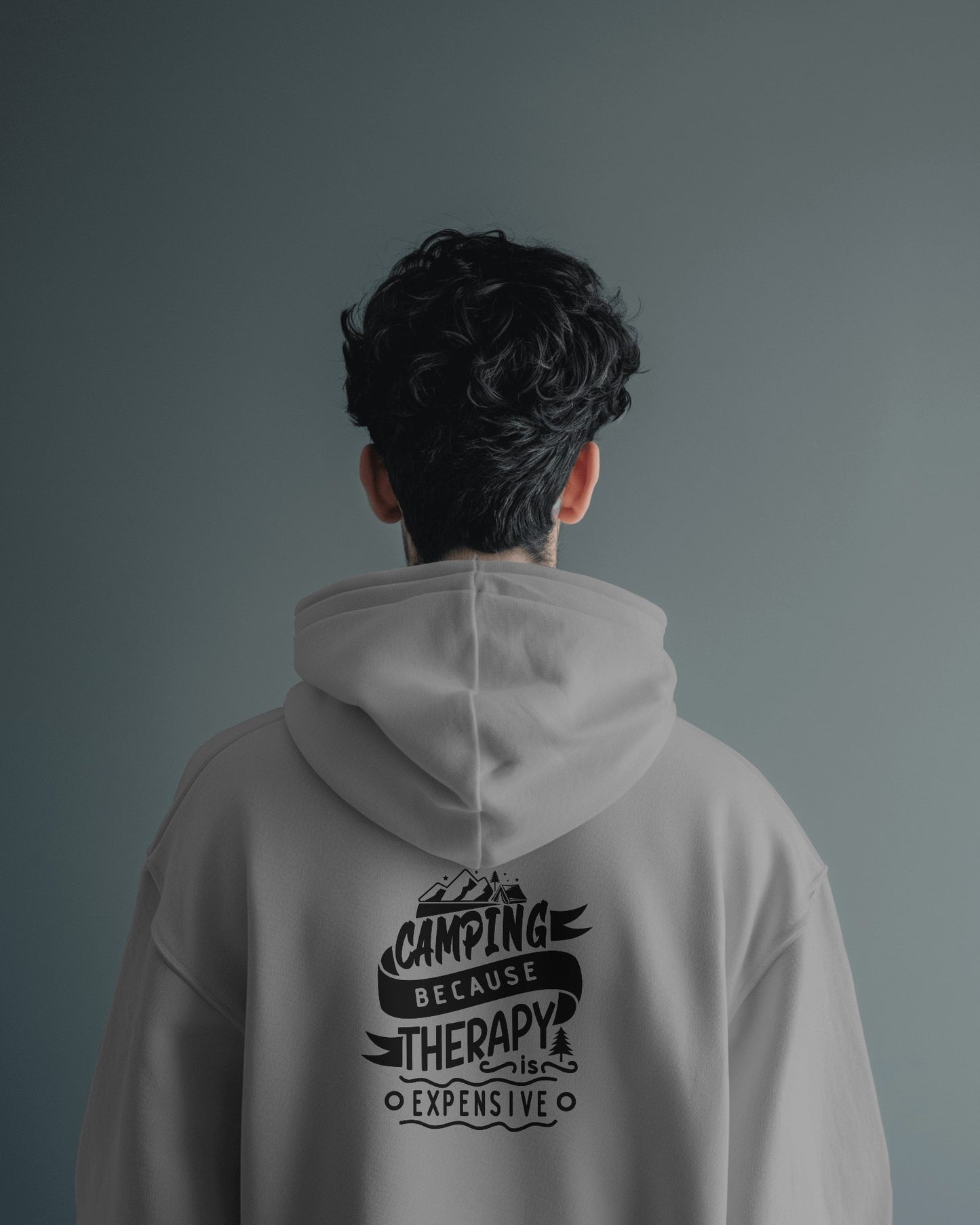 Camping Therapy Men's Heavy Blend™ Hoodie