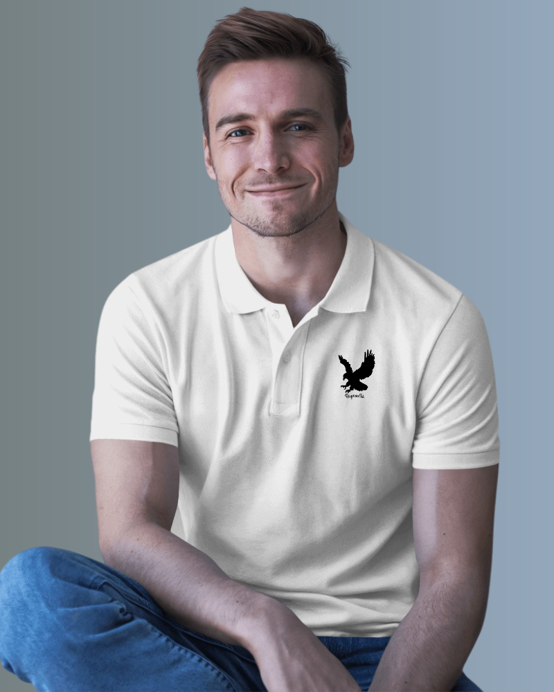 Men's Eagle RaymaxUS Exclusive Piqué Polo - Stylish Comfort for Any Occasion