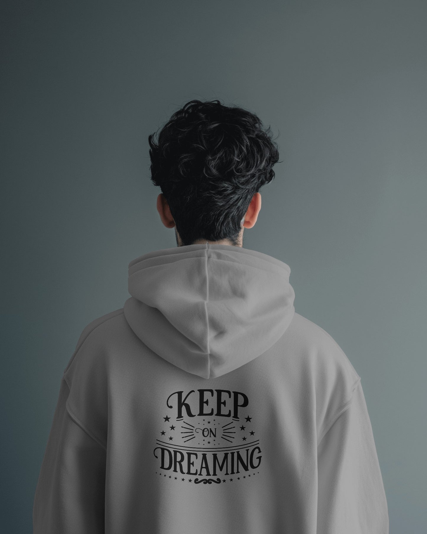 Keep on Dreaming Men's Hoodie - Cozy Casual Wear for Dreamers