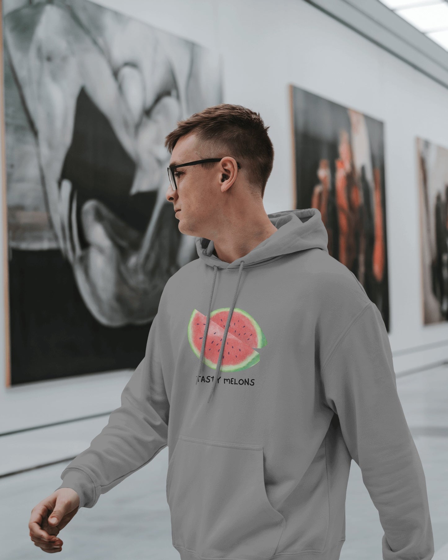 Tasty Melons Men's Hoodie - Fun & Trendy Heavy Hoodie