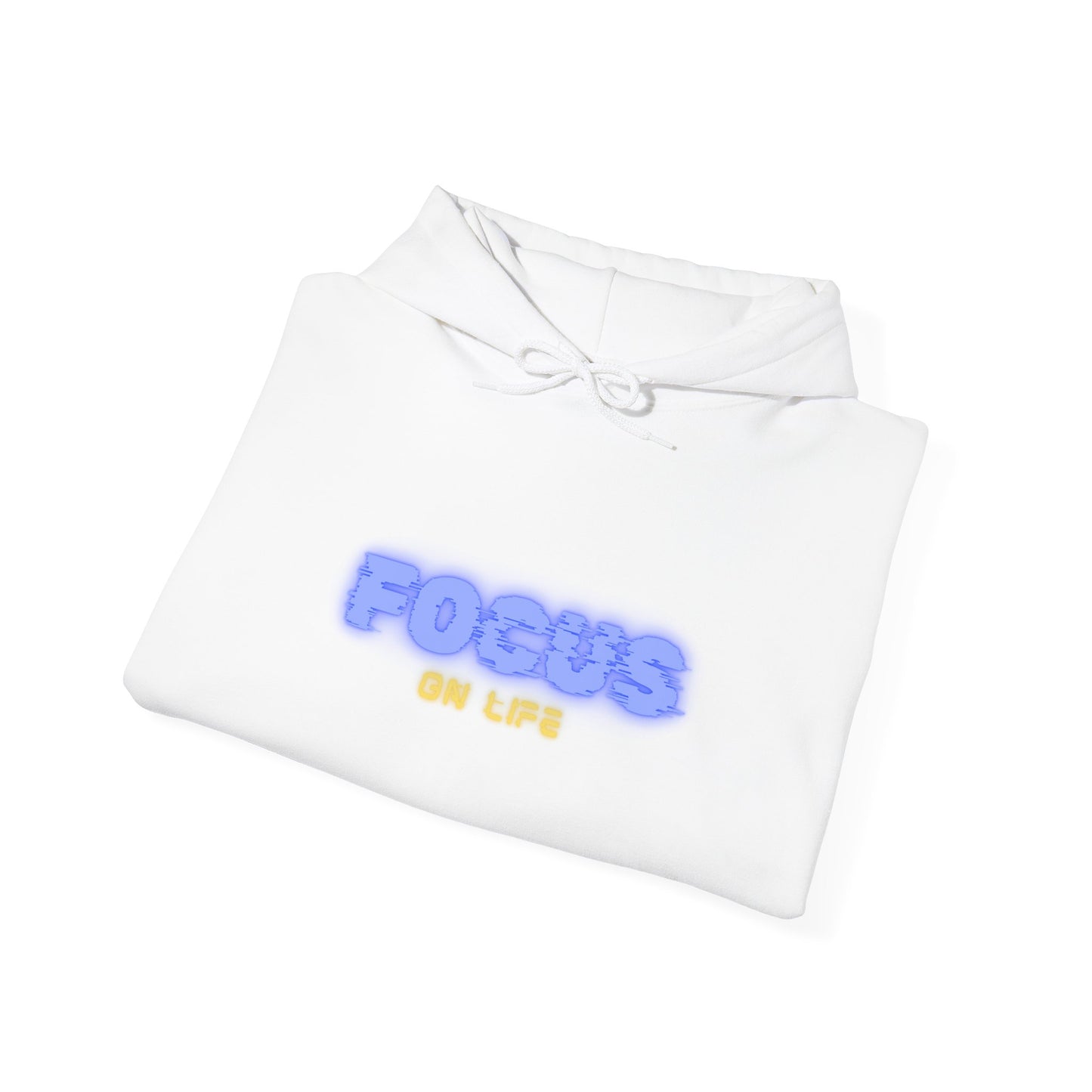 Focus on Life Men Heavy Blend™ Hoodie | Cozy Motivational Hoodie