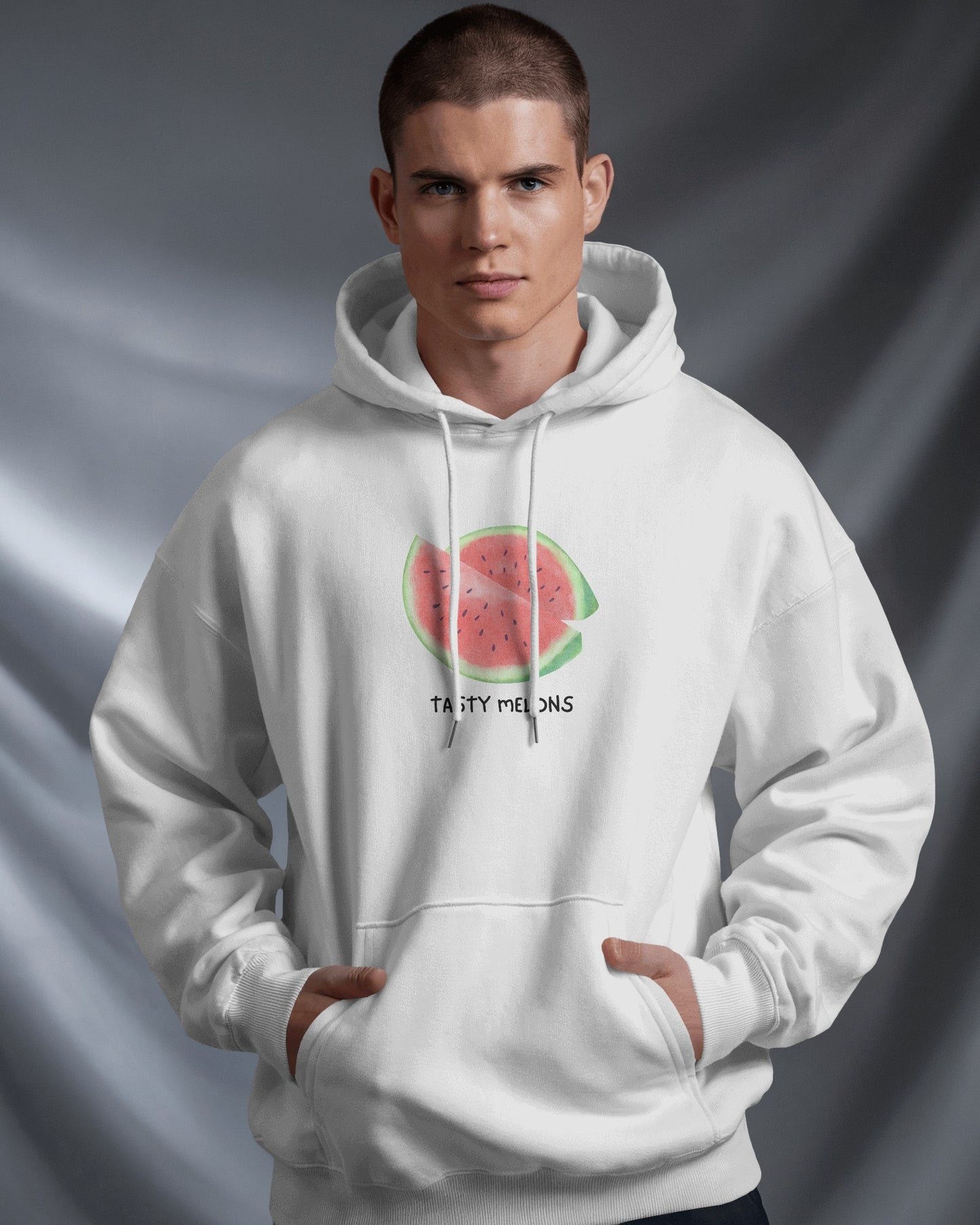 Tasty Melons Men's Hoodie - Fun & Trendy Heavy Hoodie