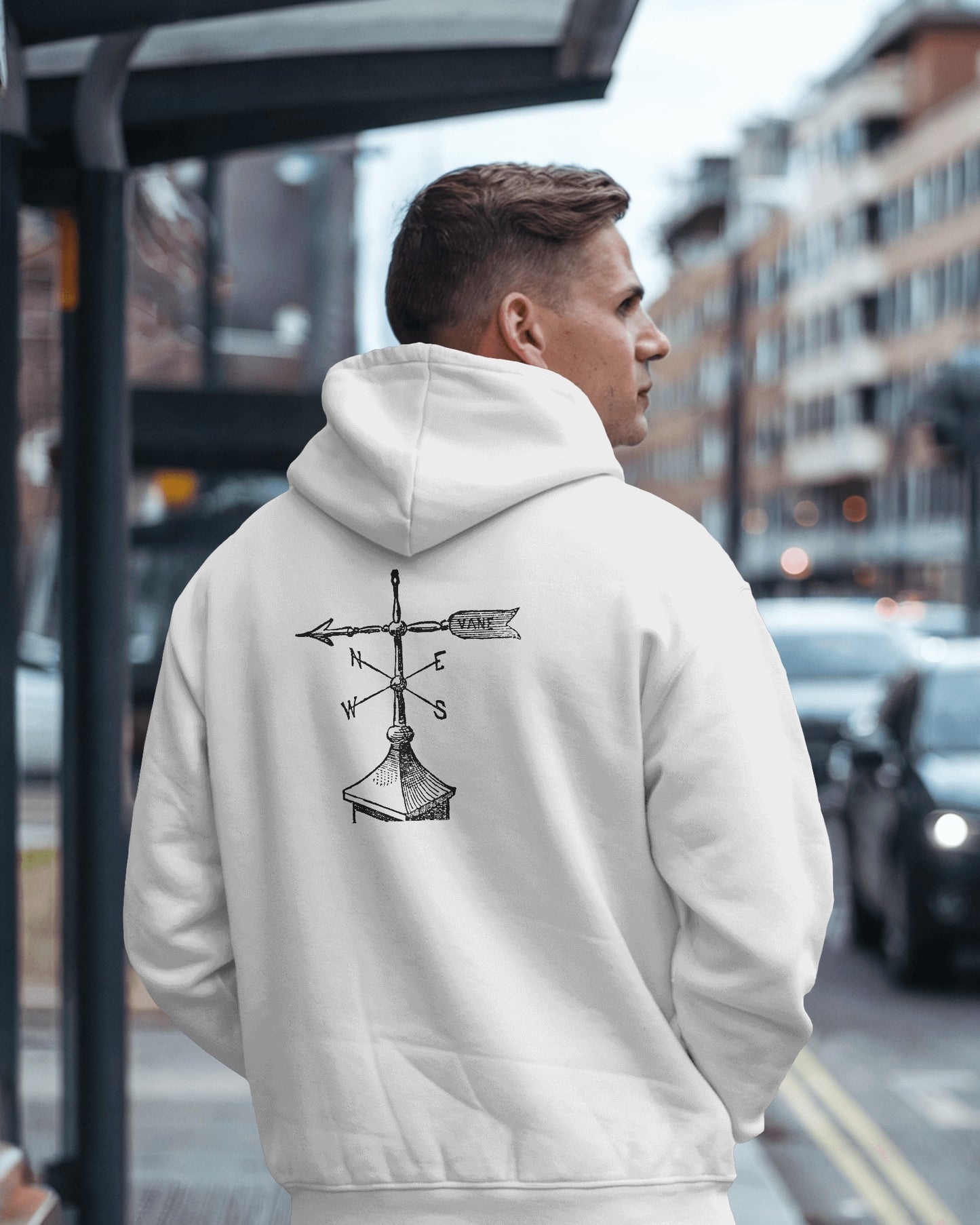 Custom Weather Vane Men's Heavy Blend™ Premium Hoodie