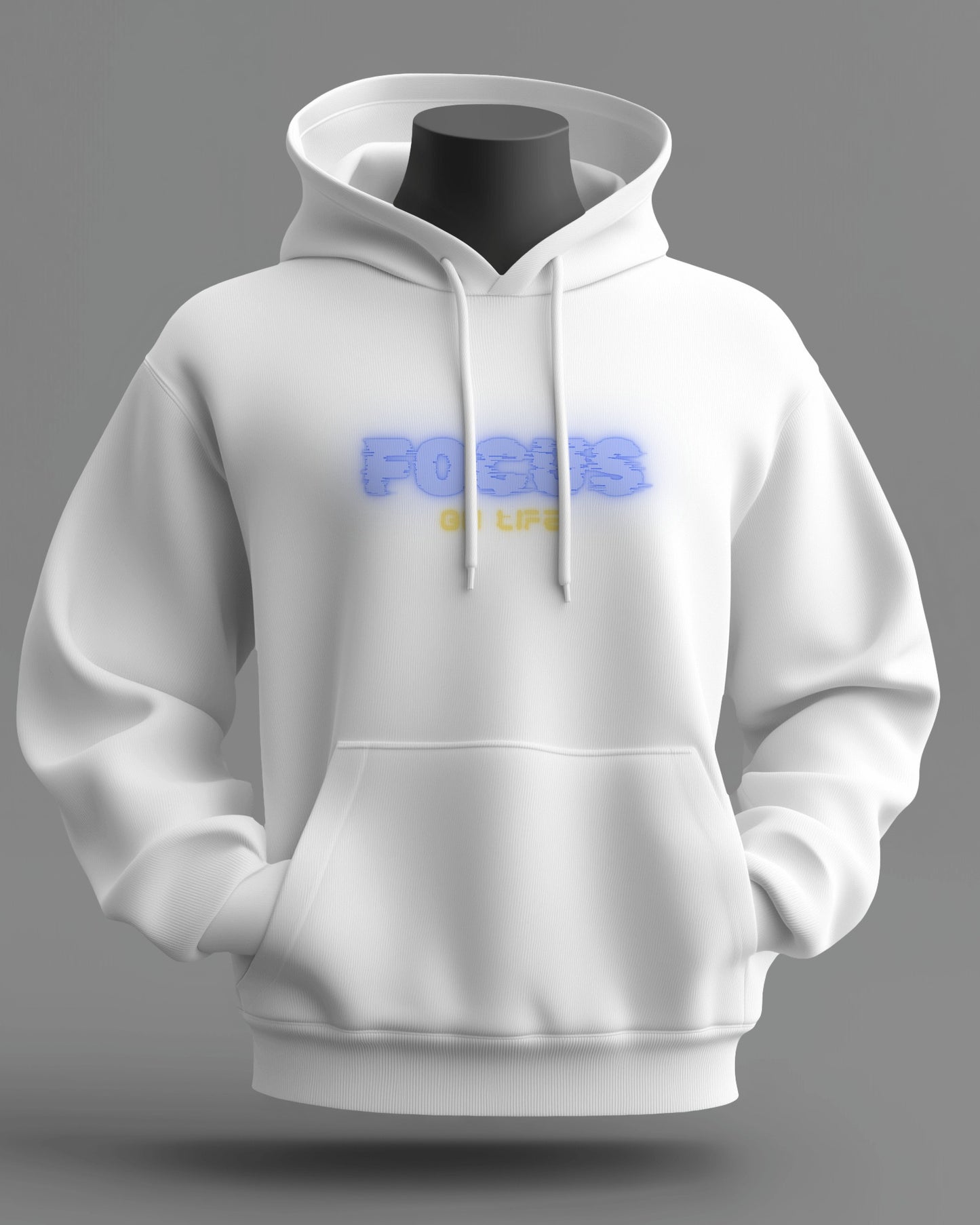 Focus on Life Men Heavy Blend™ Hoodie | Cozy Motivational Hoodie