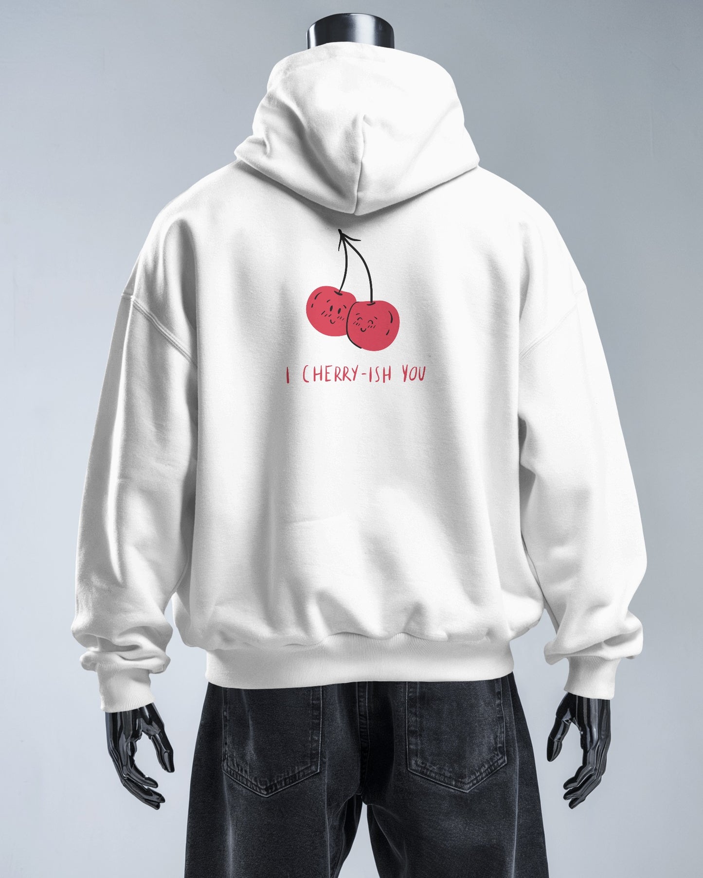 I Cherry-ish You Hoodie - Men's Heavy Blend™ for Spreading Love & Friendship