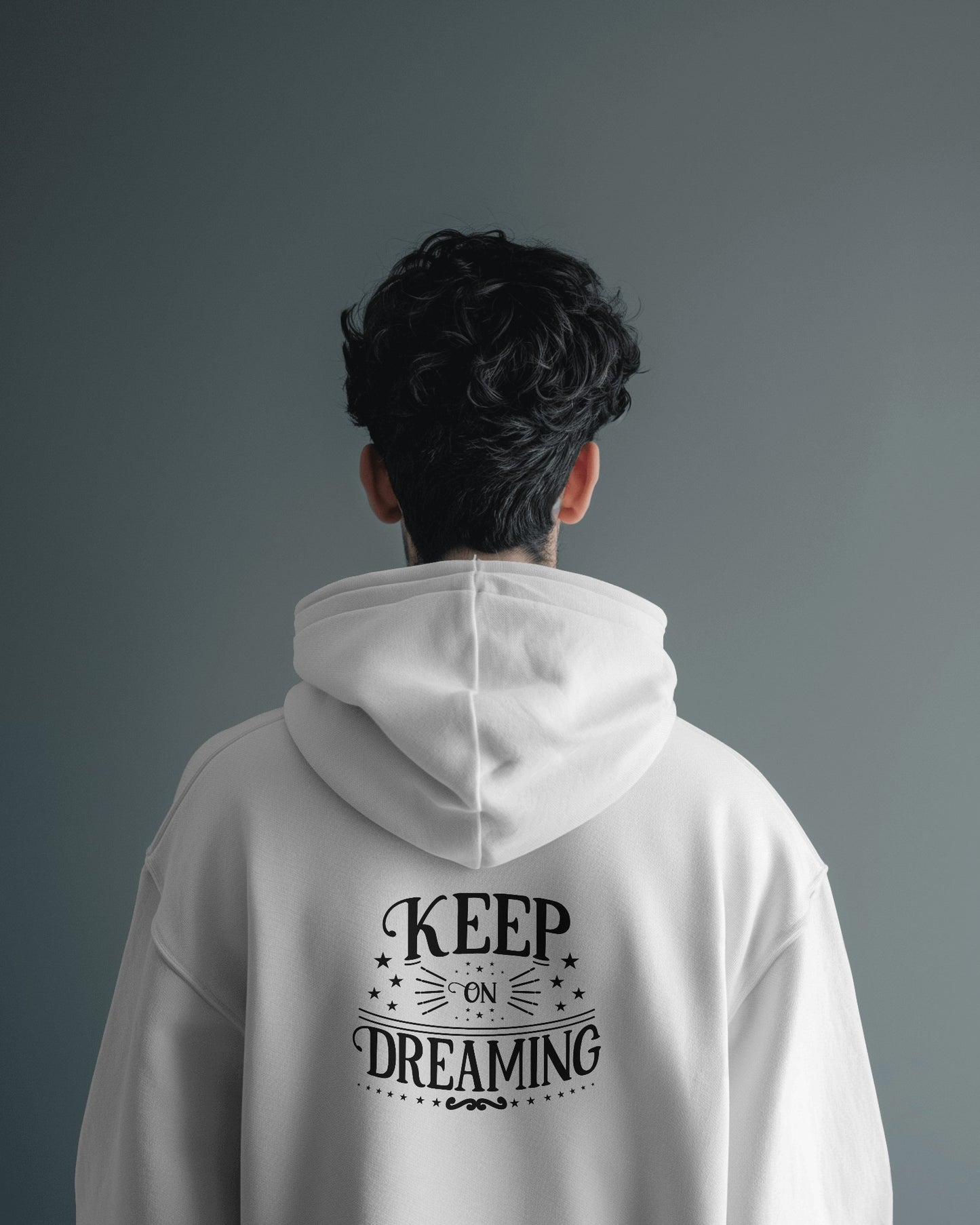 Keep on Dreaming Men's Hoodie - Cozy Casual Wear for Dreamers