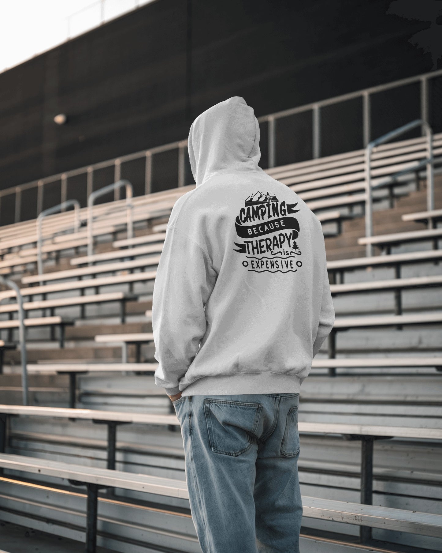 Camping Therapy Men's Heavy Blend™ Hoodie