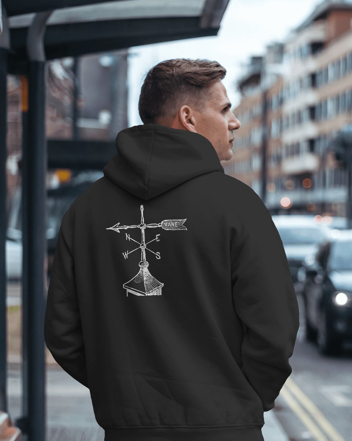 Custom Weather Vane Men's Heavy Blend™ Premium Hoodie