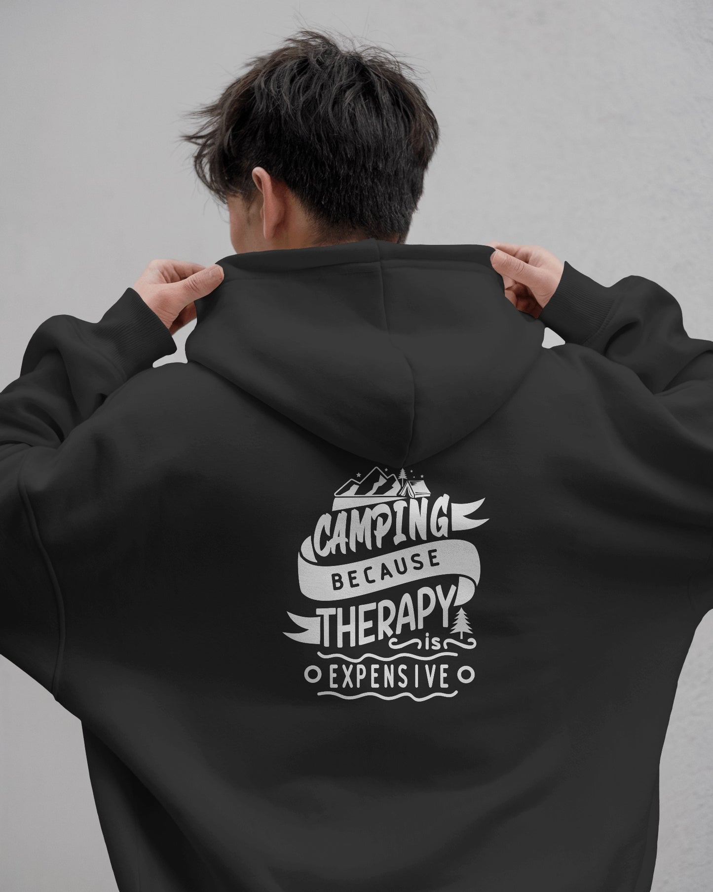 Camping Therapy Men's Heavy Blend™ Hoodie
