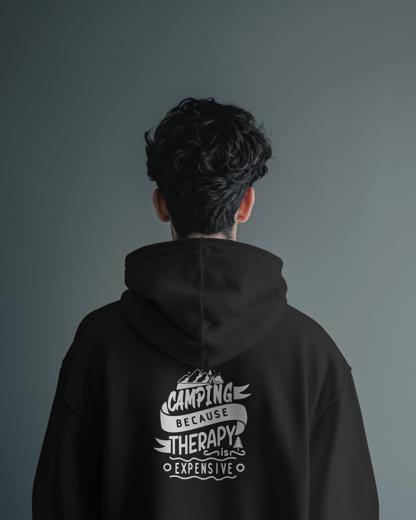 Camping Therapy Men's Heavy Blend™ Hoodie