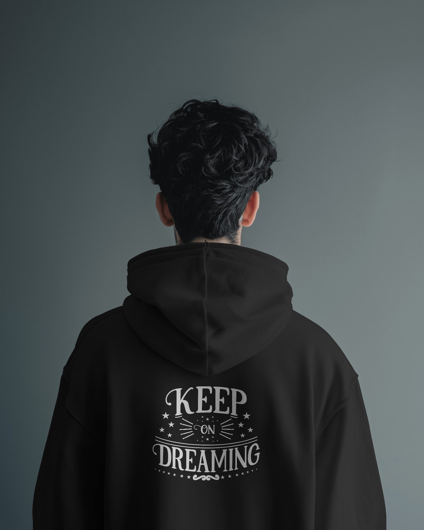 Keep on Dreaming Men's Hoodie - Cozy Casual Wear for Dreamers