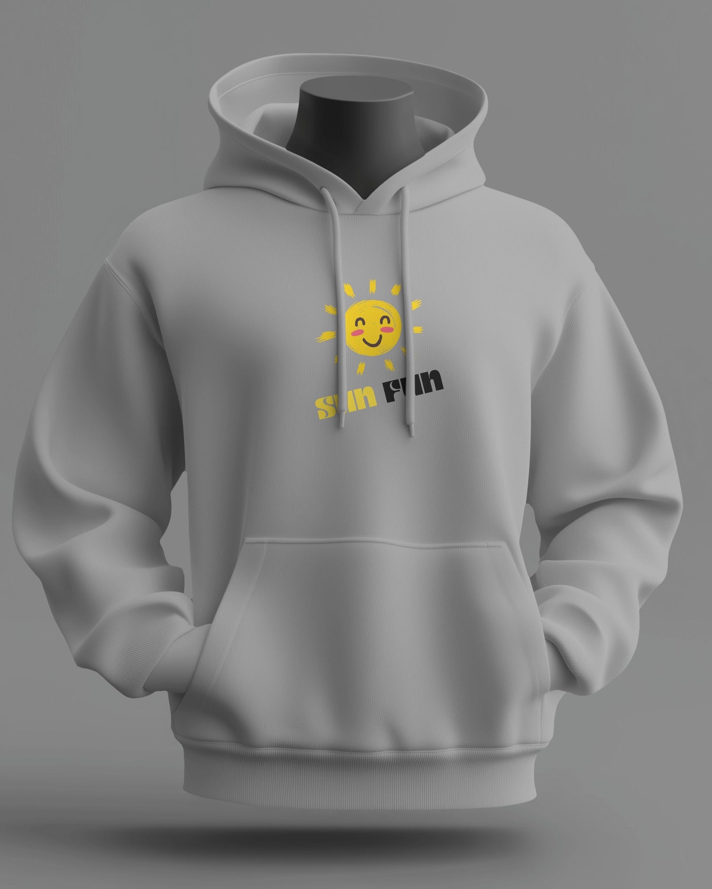 Sun Fun Men Heavy Blend Hoodie - Fun & Cheerful Hoodie for Active Lifestyle