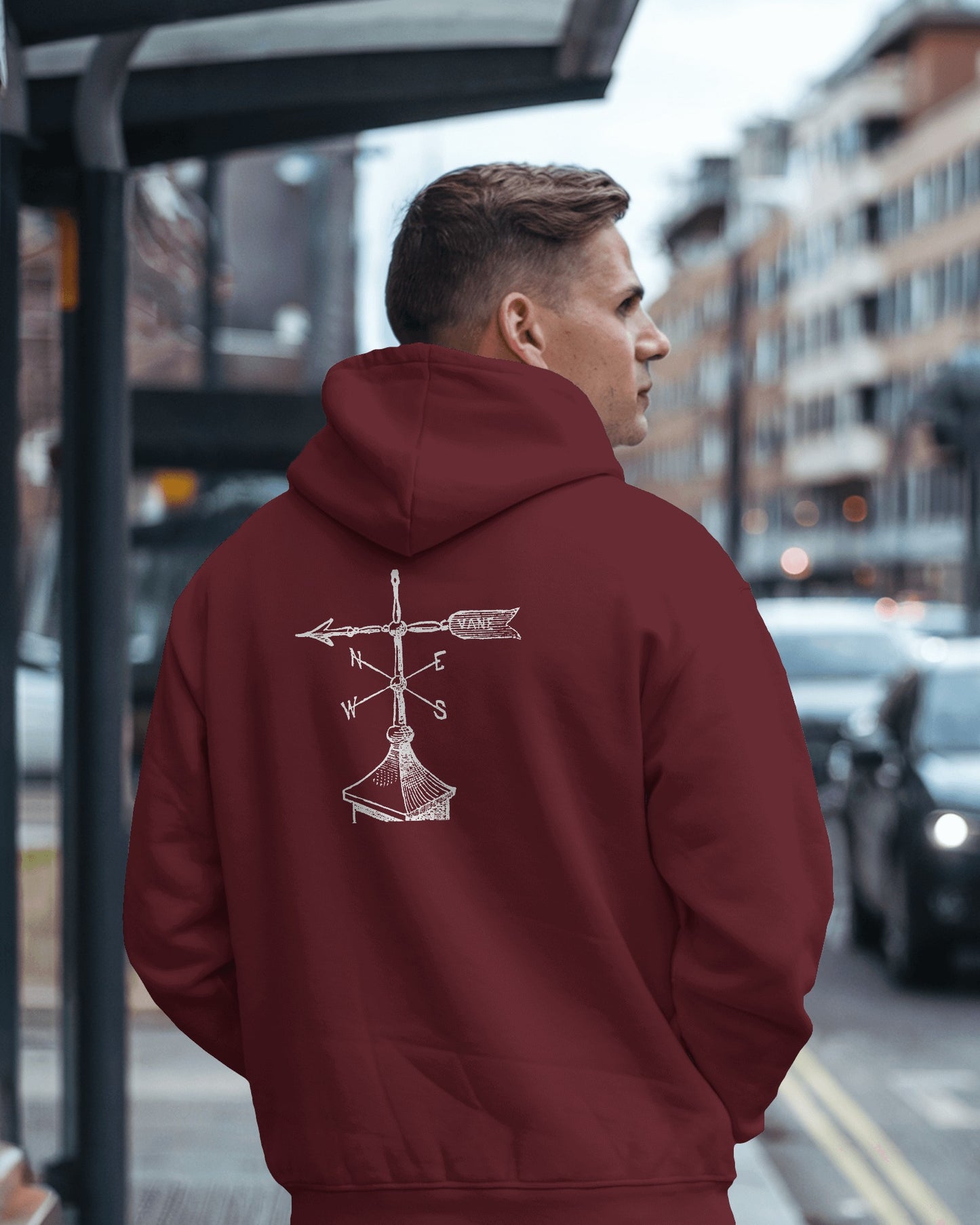 Custom Weather Vane Men's Heavy Blend™ Premium Hoodie