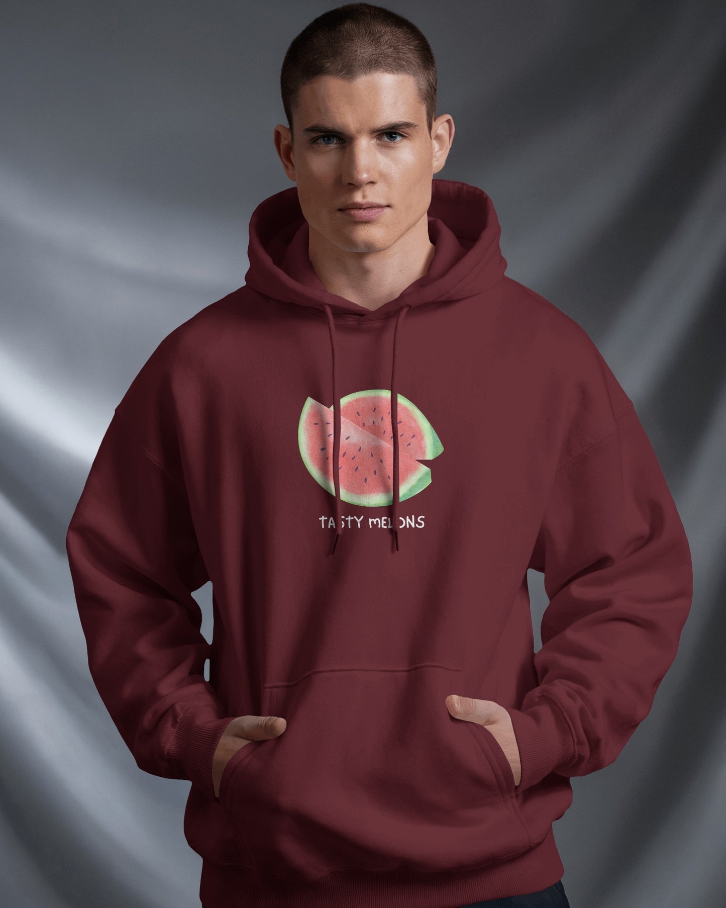 Tasty Melons Men's Hoodie - Fun & Trendy Heavy Hoodie