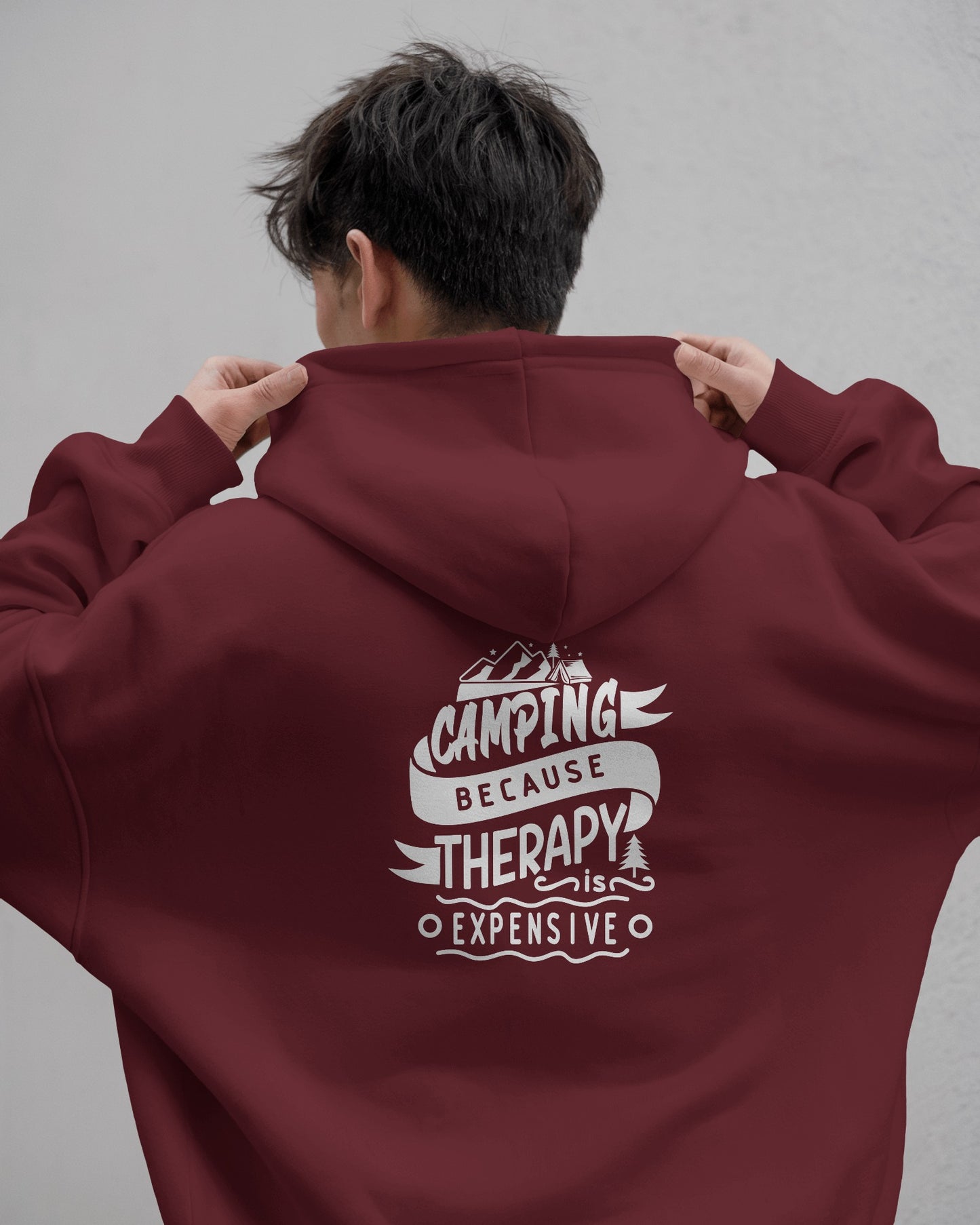 Camping Therapy Men's Heavy Blend™ Hoodie