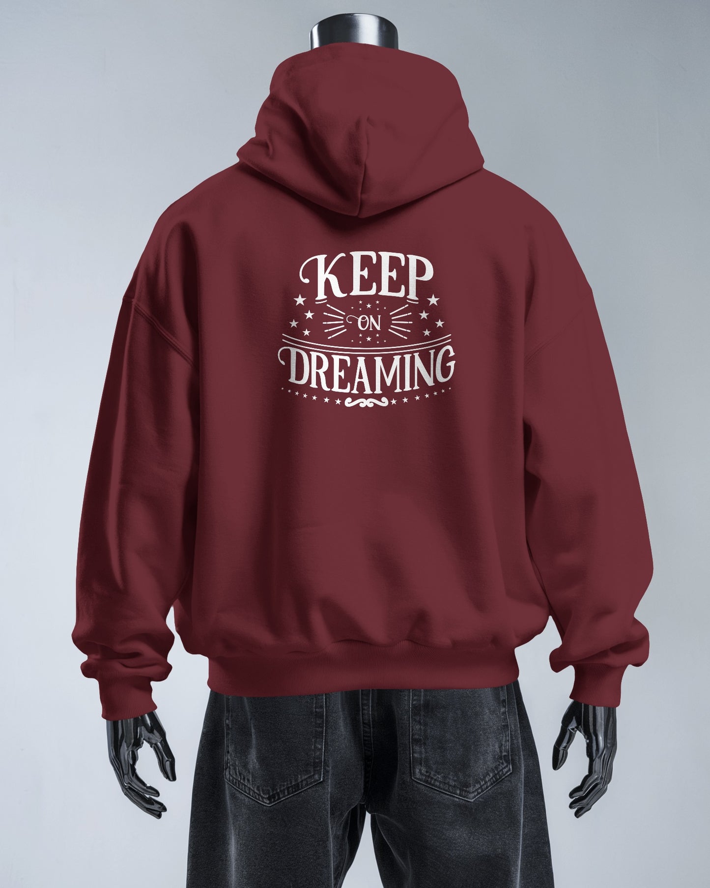 Keep on Dreaming Men's Hoodie - Cozy Casual Wear for Dreamers
