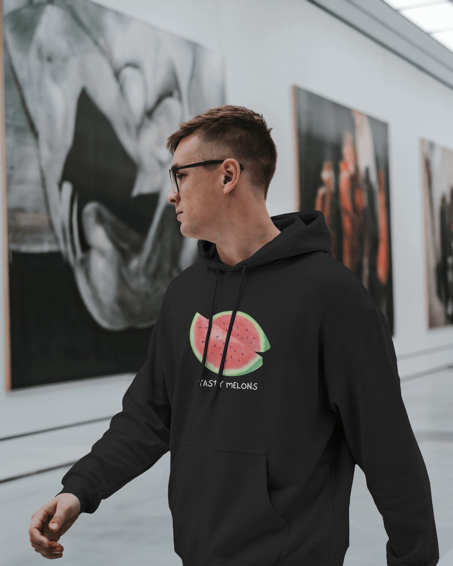 Tasty Melons Men's Hoodie - Fun & Trendy Heavy Hoodie