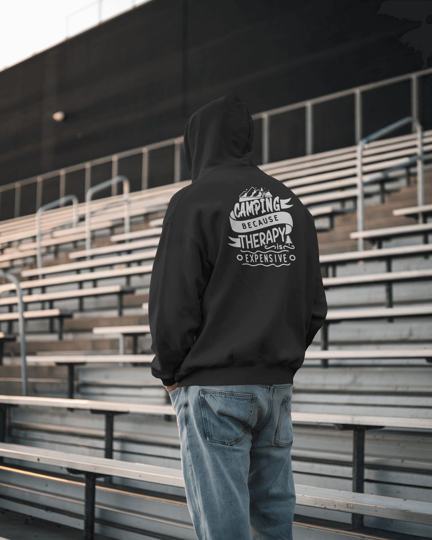 Camping Therapy Men's Heavy Blend™ Hoodie