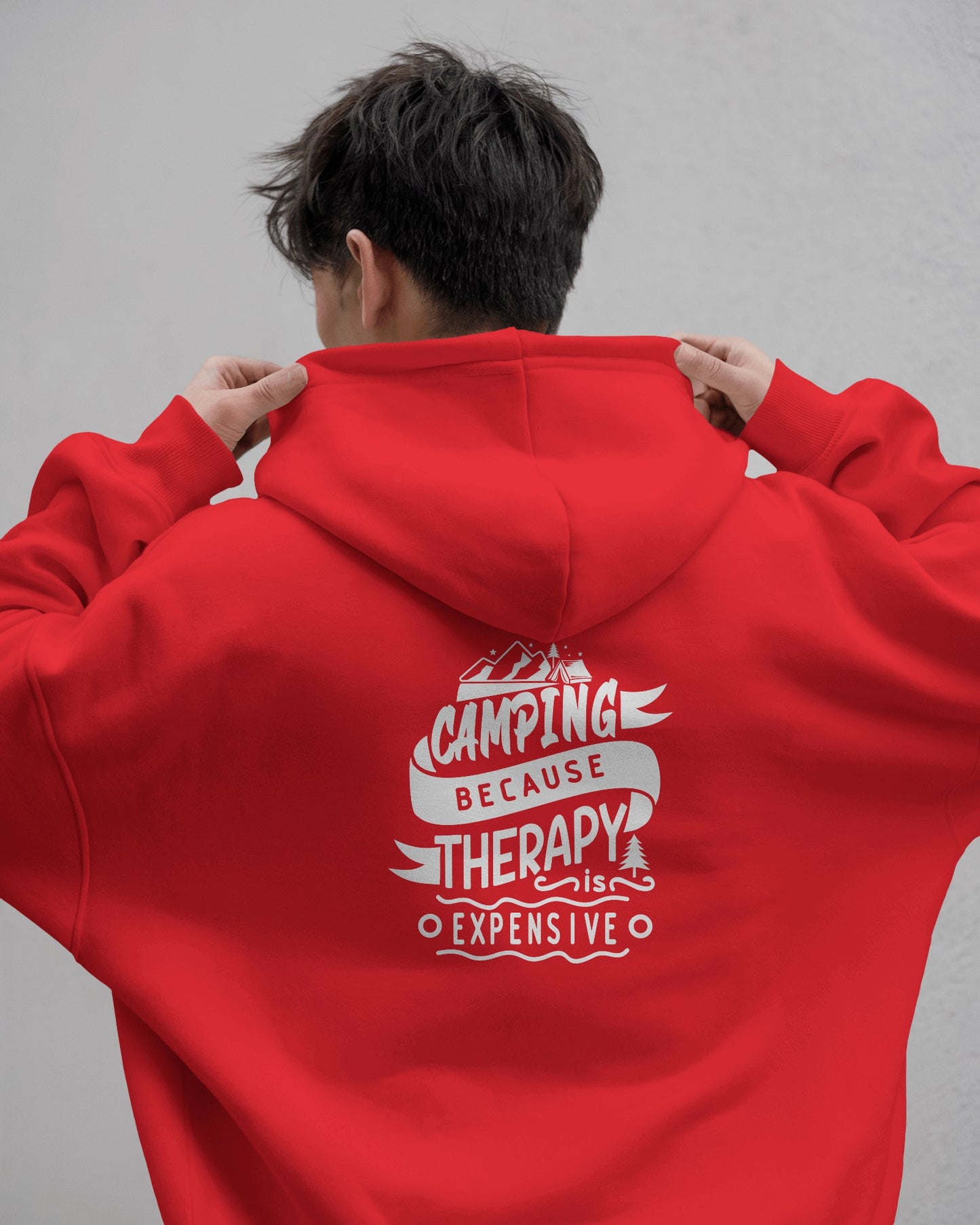 Camping Therapy Men's Heavy Blend™ Hoodie