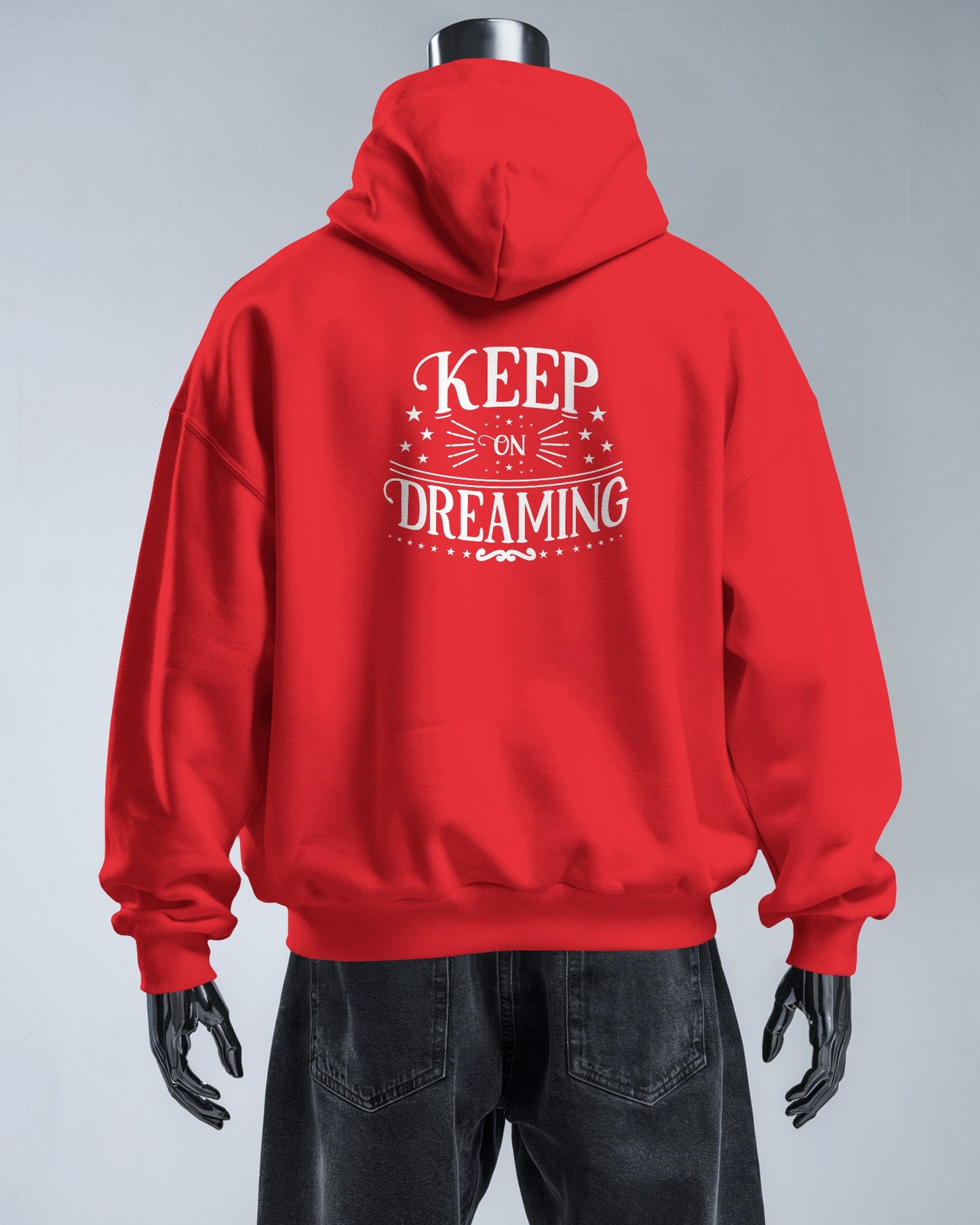 Keep on Dreaming Men's Hoodie - Cozy Casual Wear for Dreamers