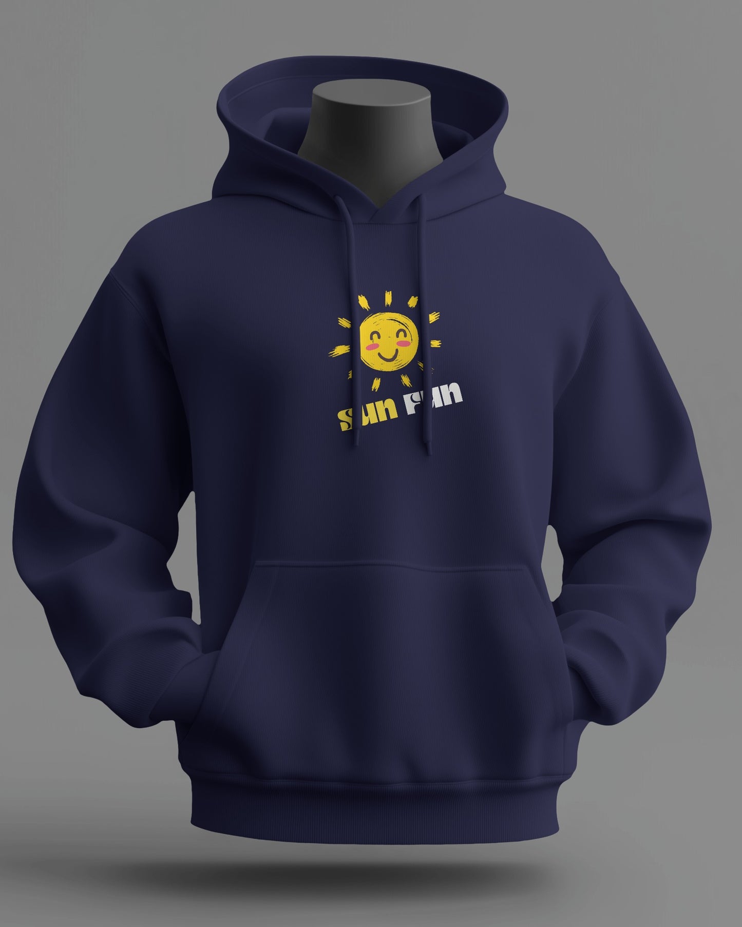Sun Fun Men Heavy Blend Hoodie - Fun & Cheerful Hoodie for Active Lifestyle