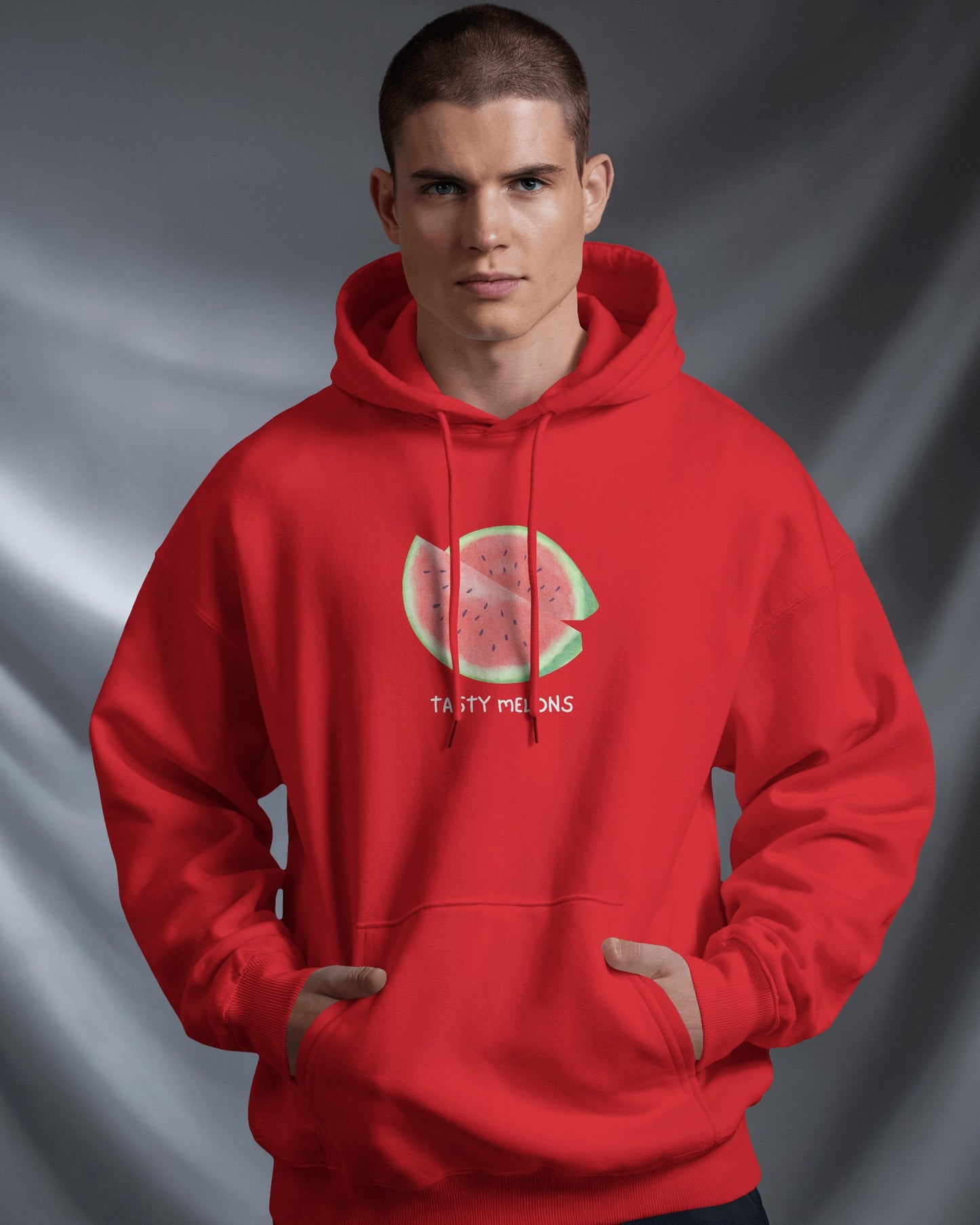 Tasty Melons Men's Hoodie - Fun & Trendy Heavy Hoodie