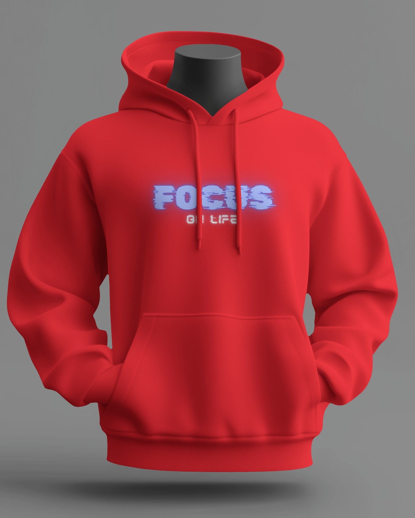 Focus on Life Men Heavy Blend™ Hoodie | Cozy Motivational Hoodie