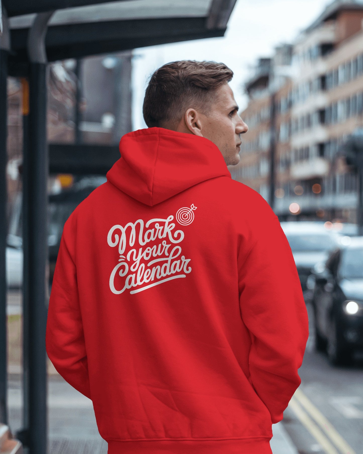 Men's Heavy Blend™ Hoodie - 'Mark Your Calendar' Casual Wear for All Occasions