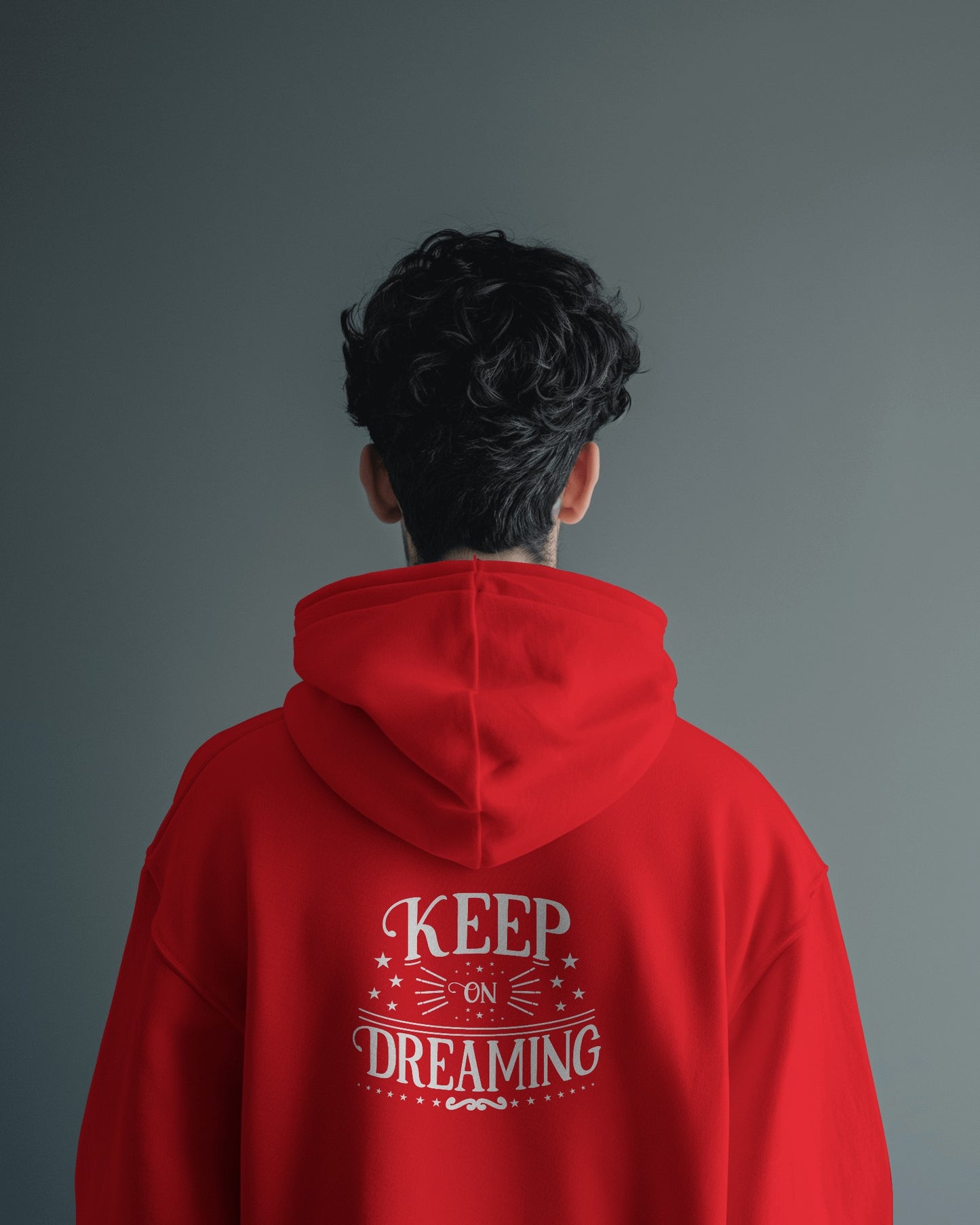Keep on Dreaming Men's Hoodie - Cozy Casual Wear for Dreamers