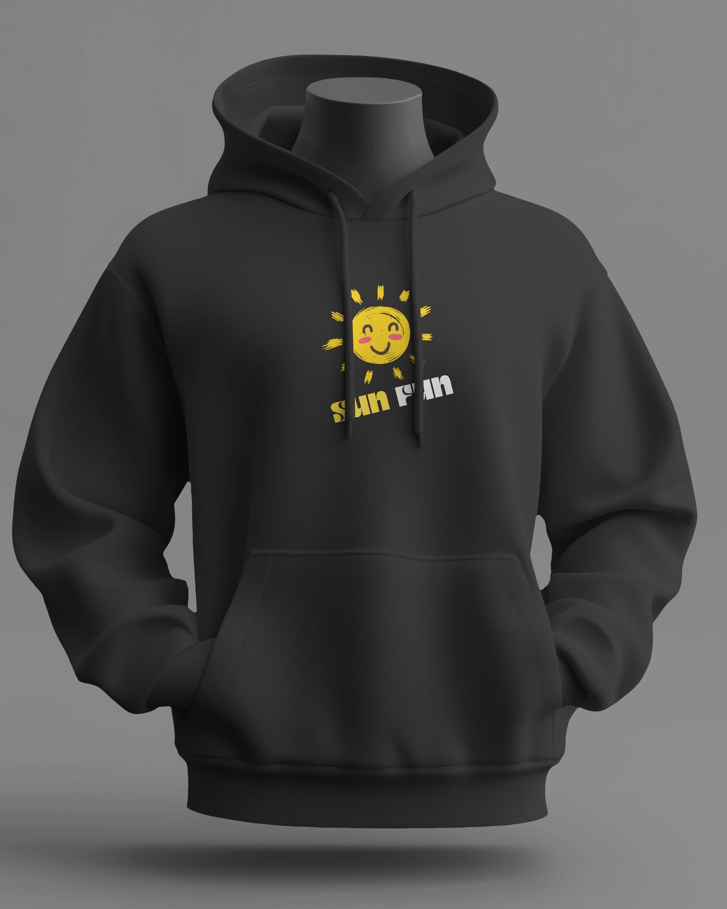 Sun Fun Men Heavy Blend Hoodie - Fun & Cheerful Hoodie for Active Lifestyle