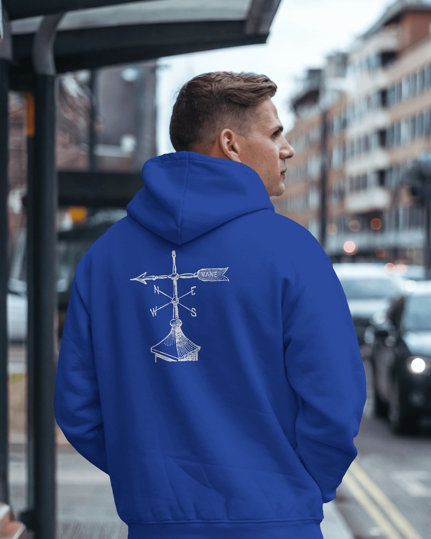 Custom Weather Vane Men's Heavy Blend™ Premium Hoodie
