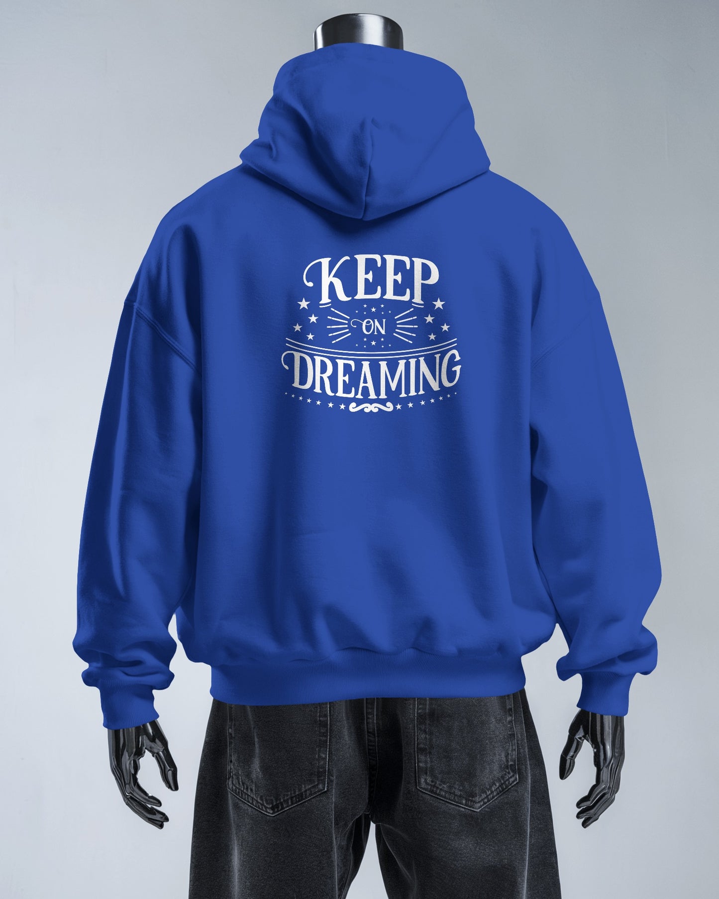 Keep on Dreaming Men's Hoodie - Cozy Casual Wear for Dreamers