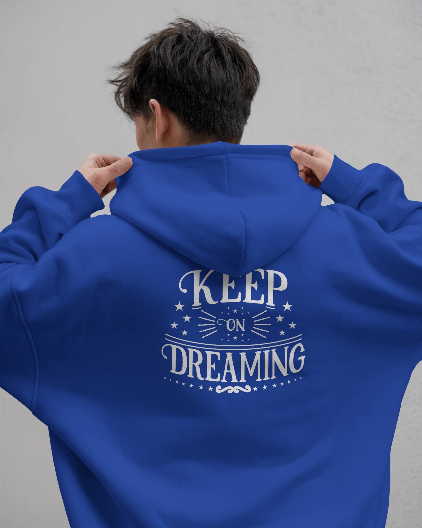 Keep on Dreaming Men's Hoodie - Cozy Casual Wear for Dreamers