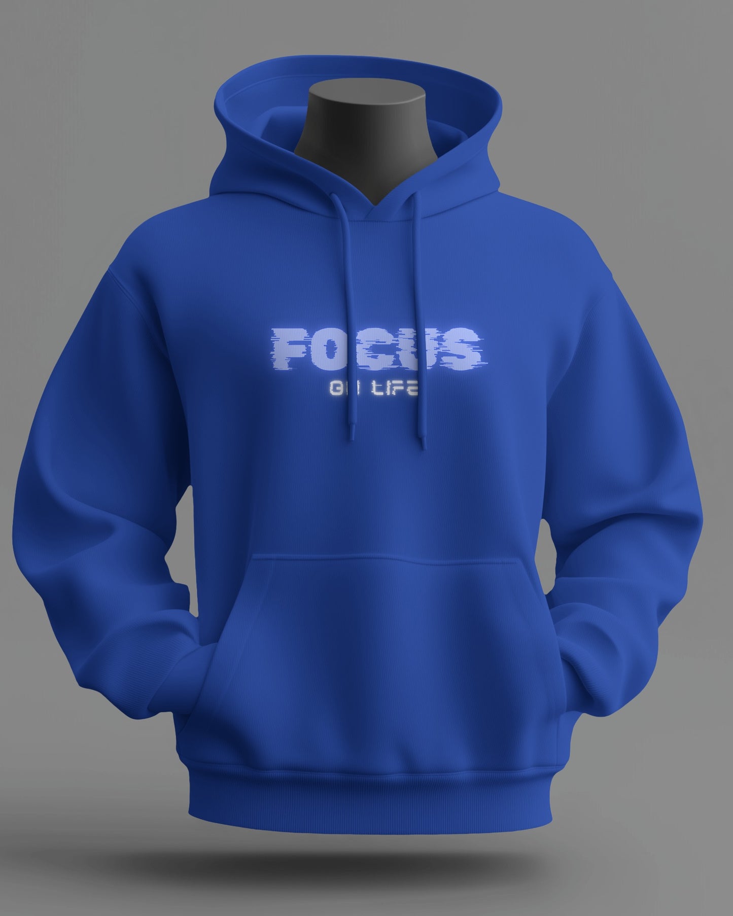 Focus on Life Men Heavy Blend™ Hoodie | Cozy Motivational Hoodie