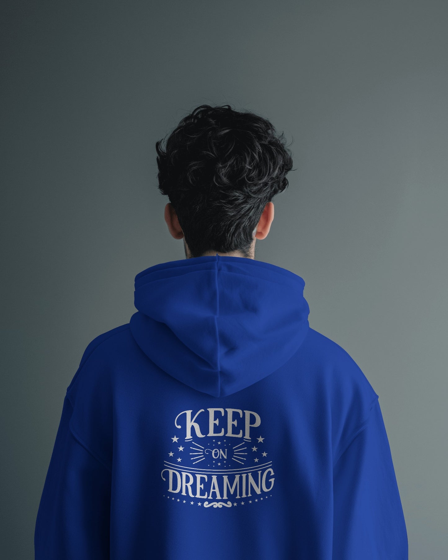 Keep on Dreaming Men's Hoodie - Cozy Casual Wear for Dreamers