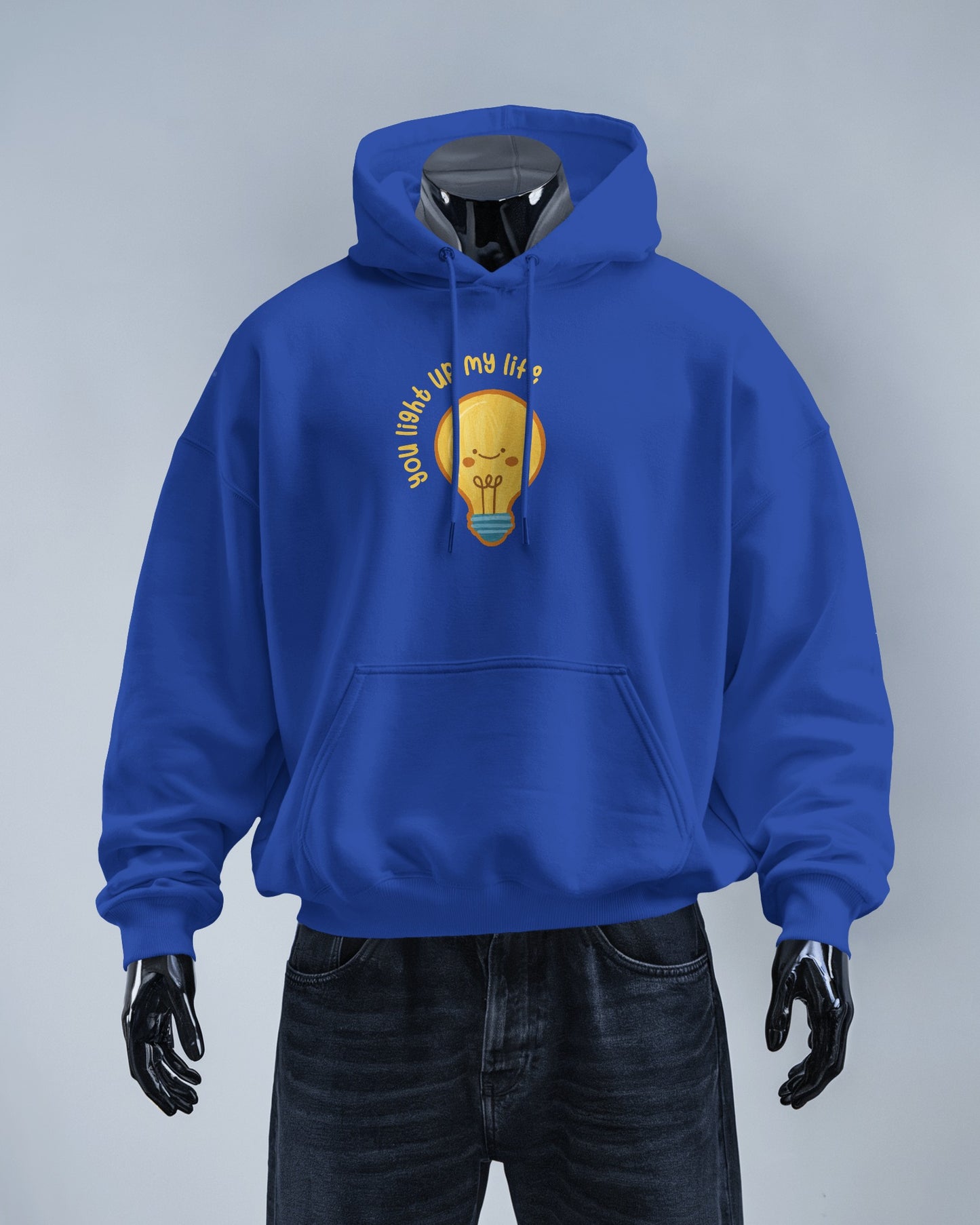 Lightbulb Inspiration Hoodie - 'You Light Up My Life' Men Hooded