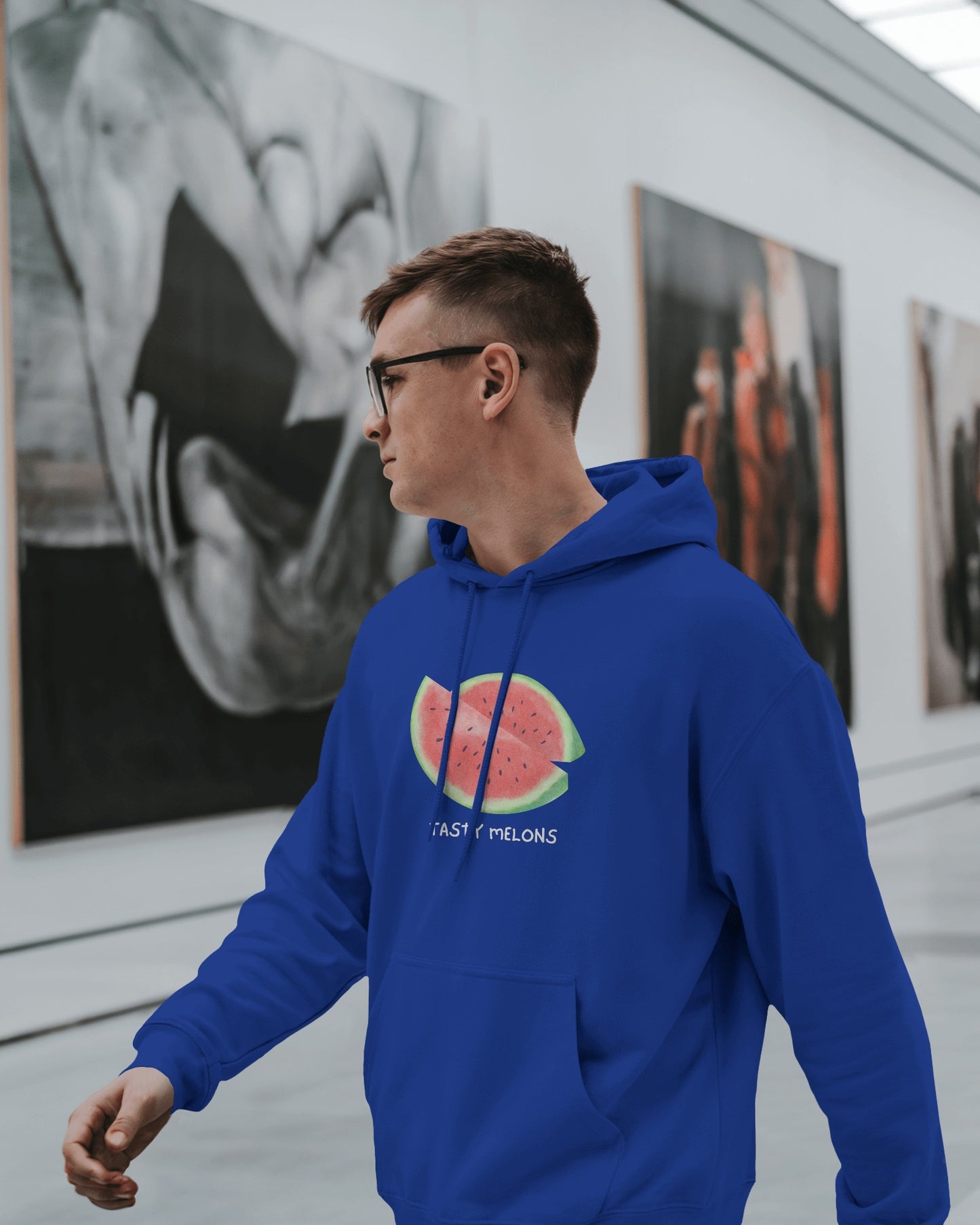 Tasty Melons Men's Hoodie - Fun & Trendy Heavy Hoodie