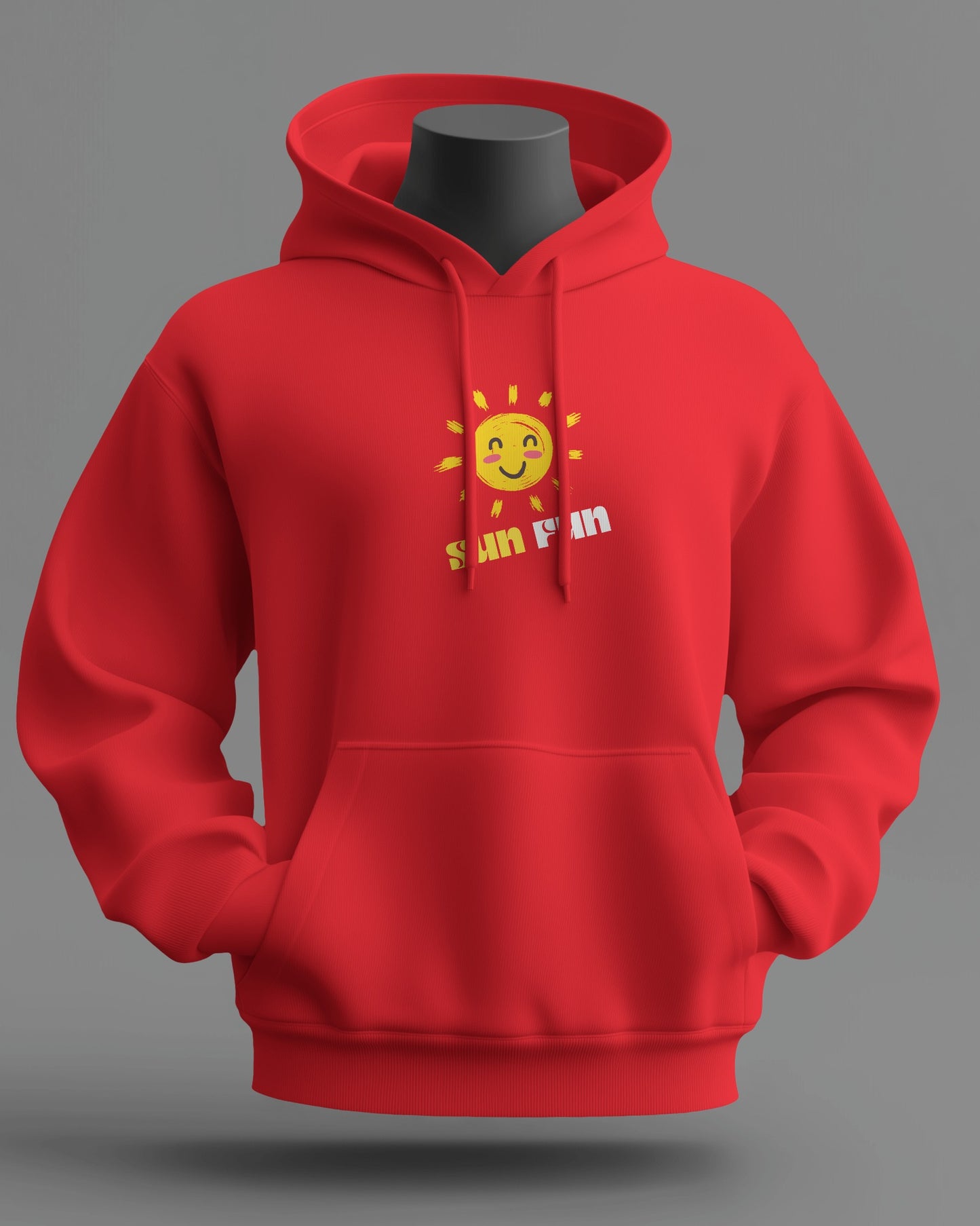 Sun Fun Men Heavy Blend Hoodie - Fun & Cheerful Hoodie for Active Lifestyle