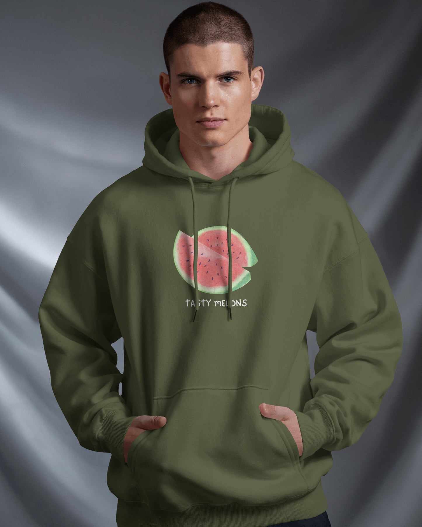 Tasty Melons Men's Hoodie - Fun & Trendy Heavy Hoodie