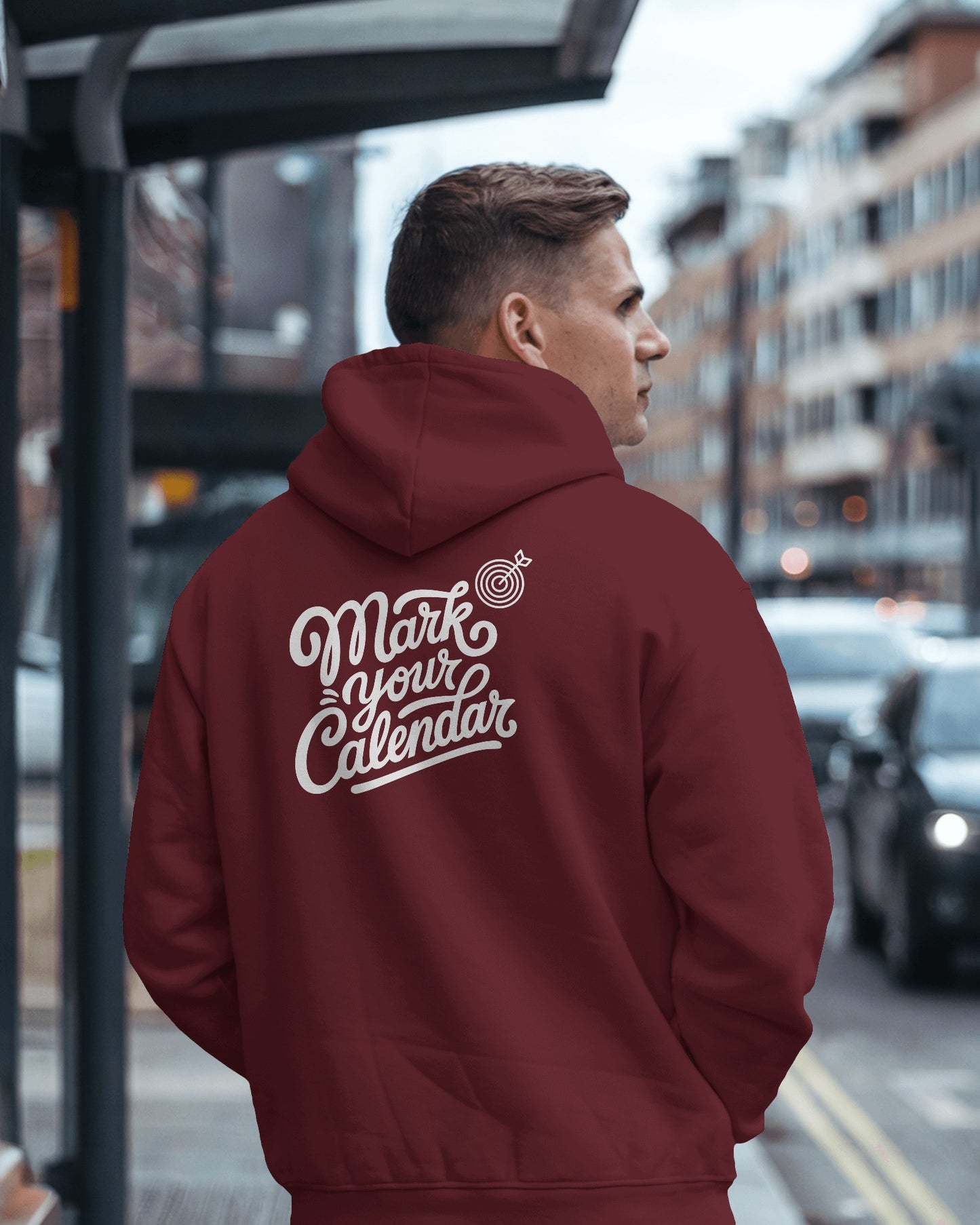 Men's Heavy Blend™ Hoodie - 'Mark Your Calendar' Casual Wear for All Occasions