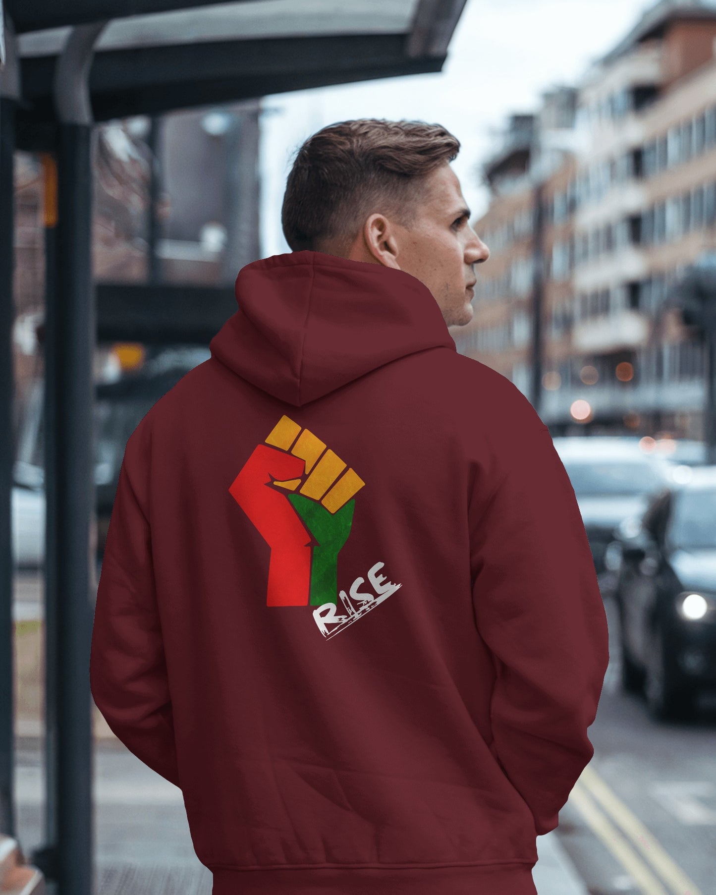 Men's Heavy Blend™ Hoodie- Rise Up Empowerment Apparel