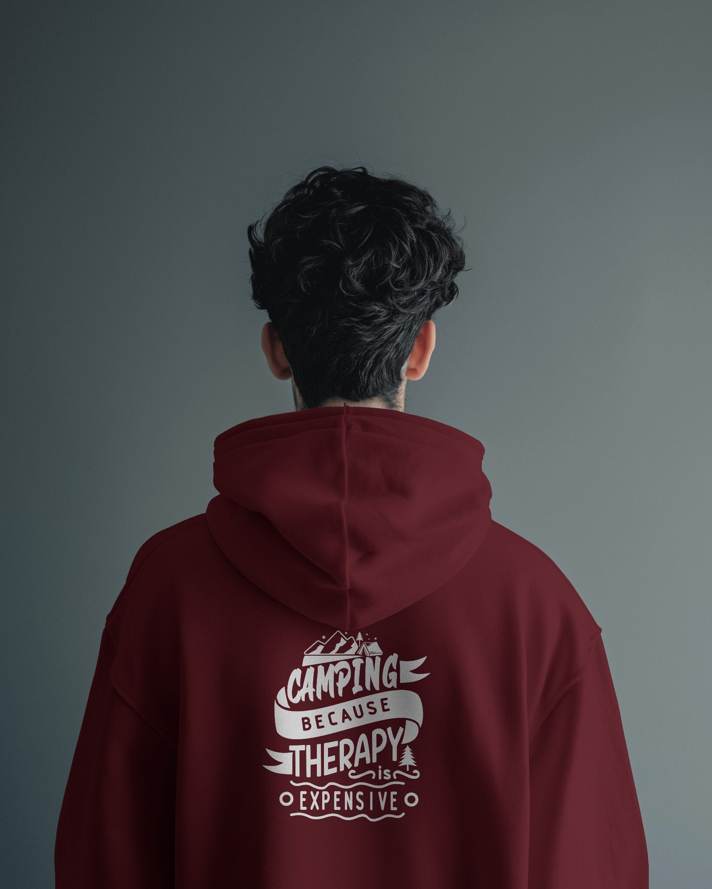 Camping Therapy Men's Heavy Blend™ Hoodie