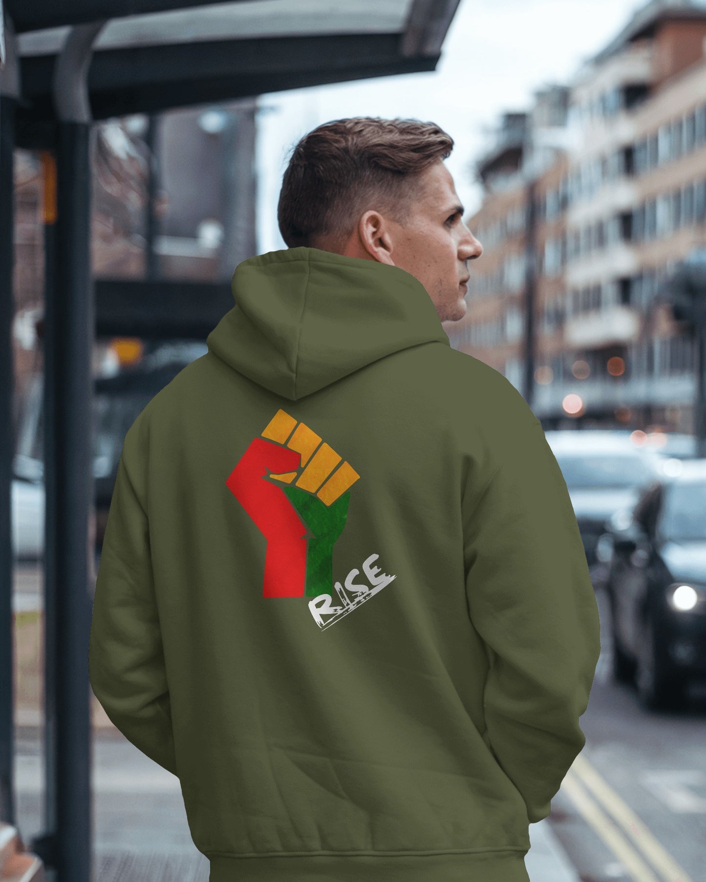 Men's Heavy Blend™ Hoodie- Rise Up Empowerment Apparel
