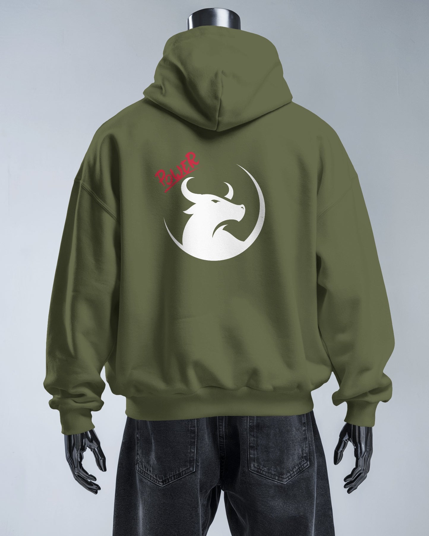 Men's Heavy Blend™ Hoodie- Bold Power Design