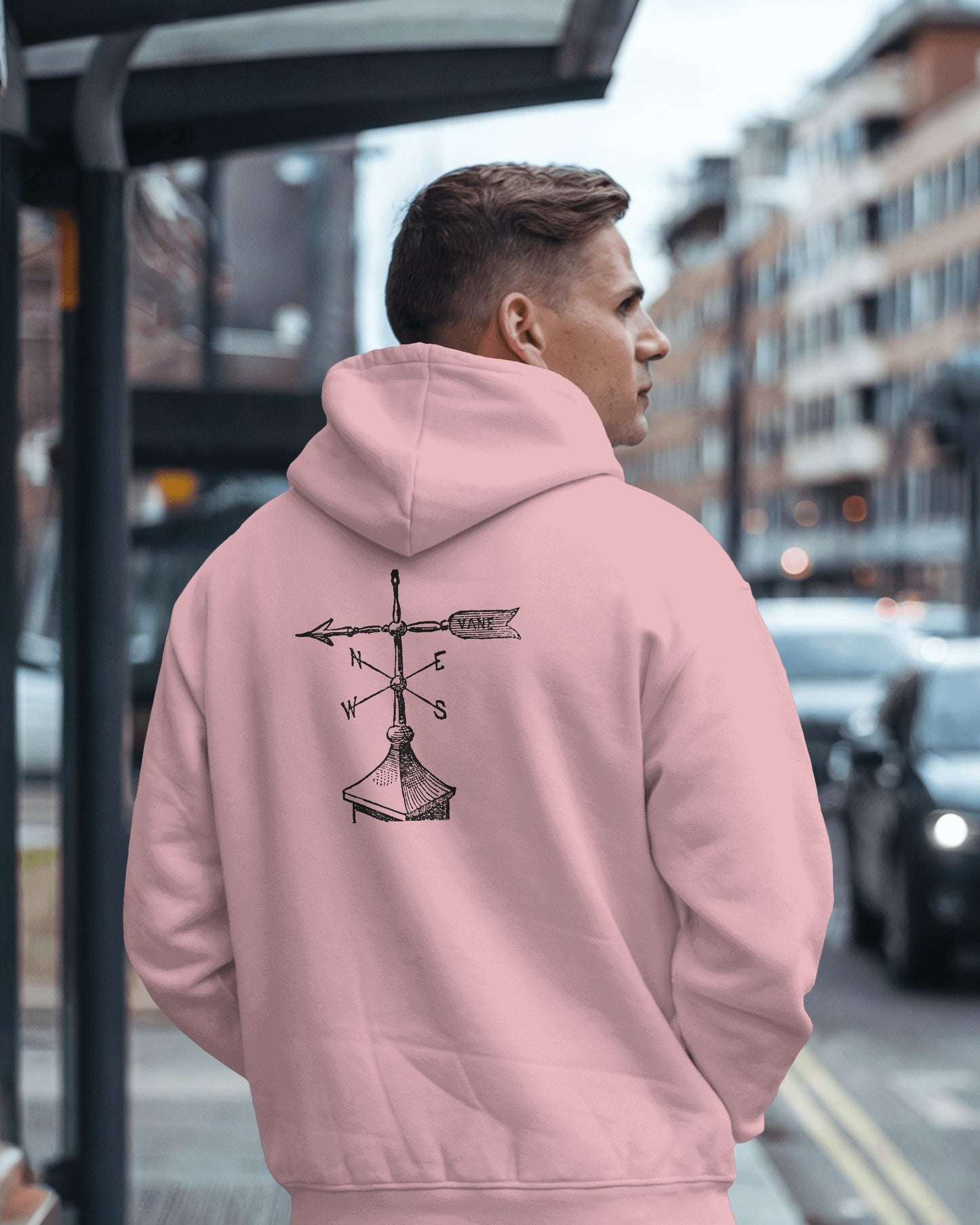 Custom Weather Vane Men's Heavy Blend™ Premium Hoodie