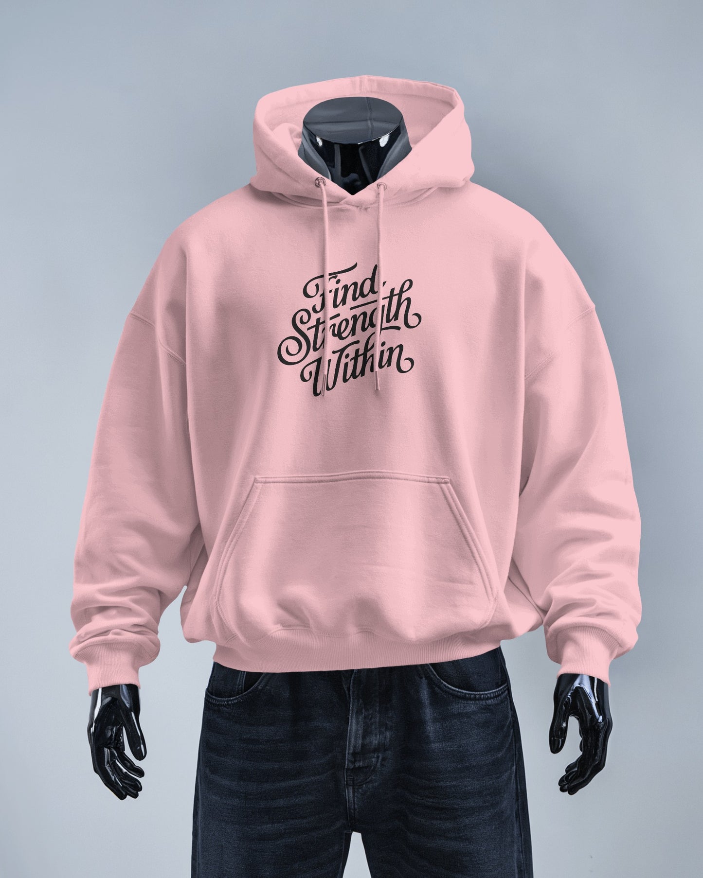 Find Strength Within Hoodie - Men's Heavy Blend™ for Comfort and Motivation