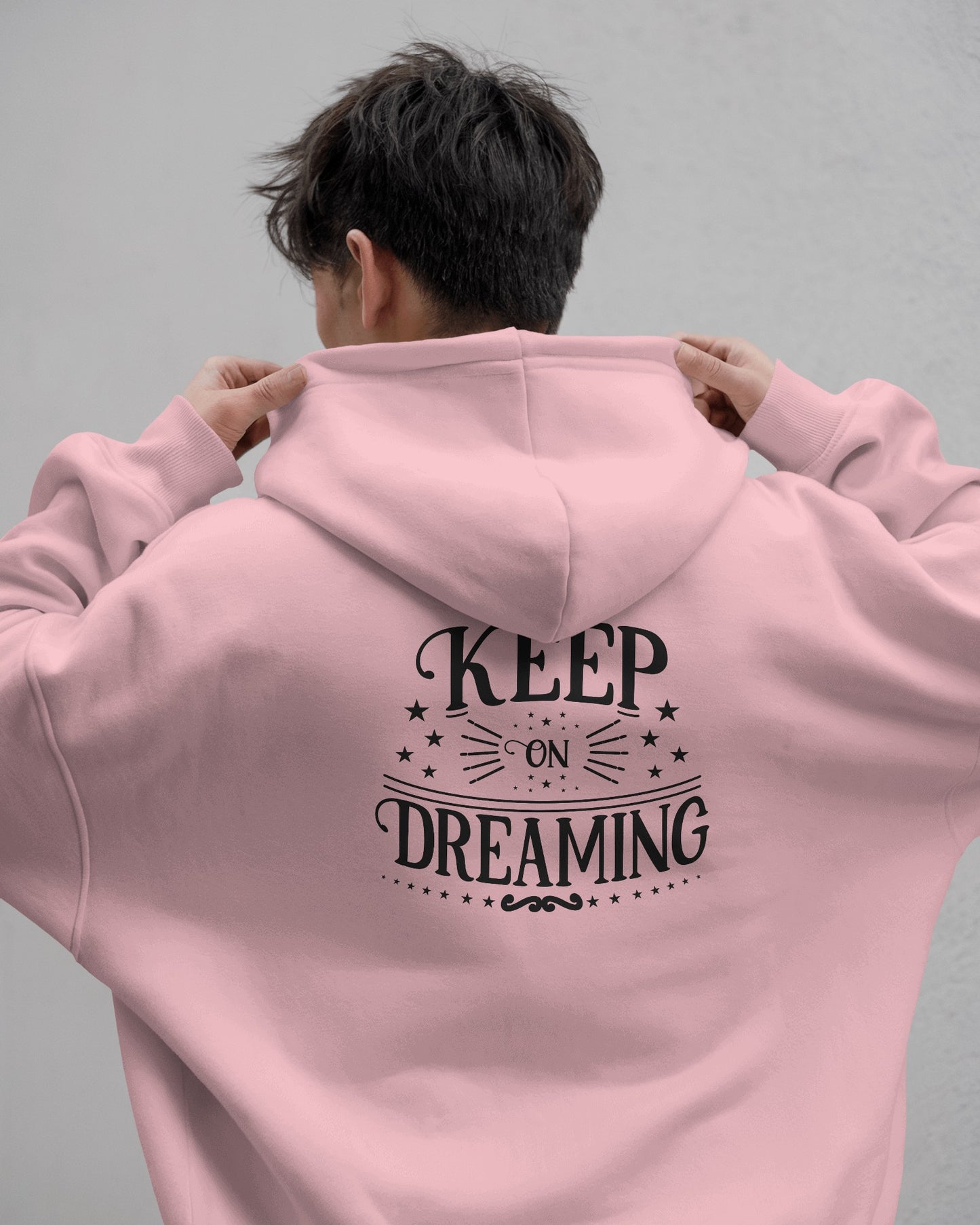 Keep on Dreaming Men's Hoodie - Cozy Casual Wear for Dreamers