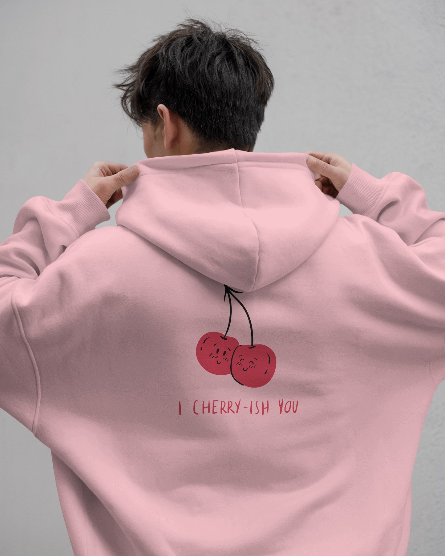 I Cherry-ish You Hoodie - Men's Heavy Blend™ for Spreading Love & Friendship