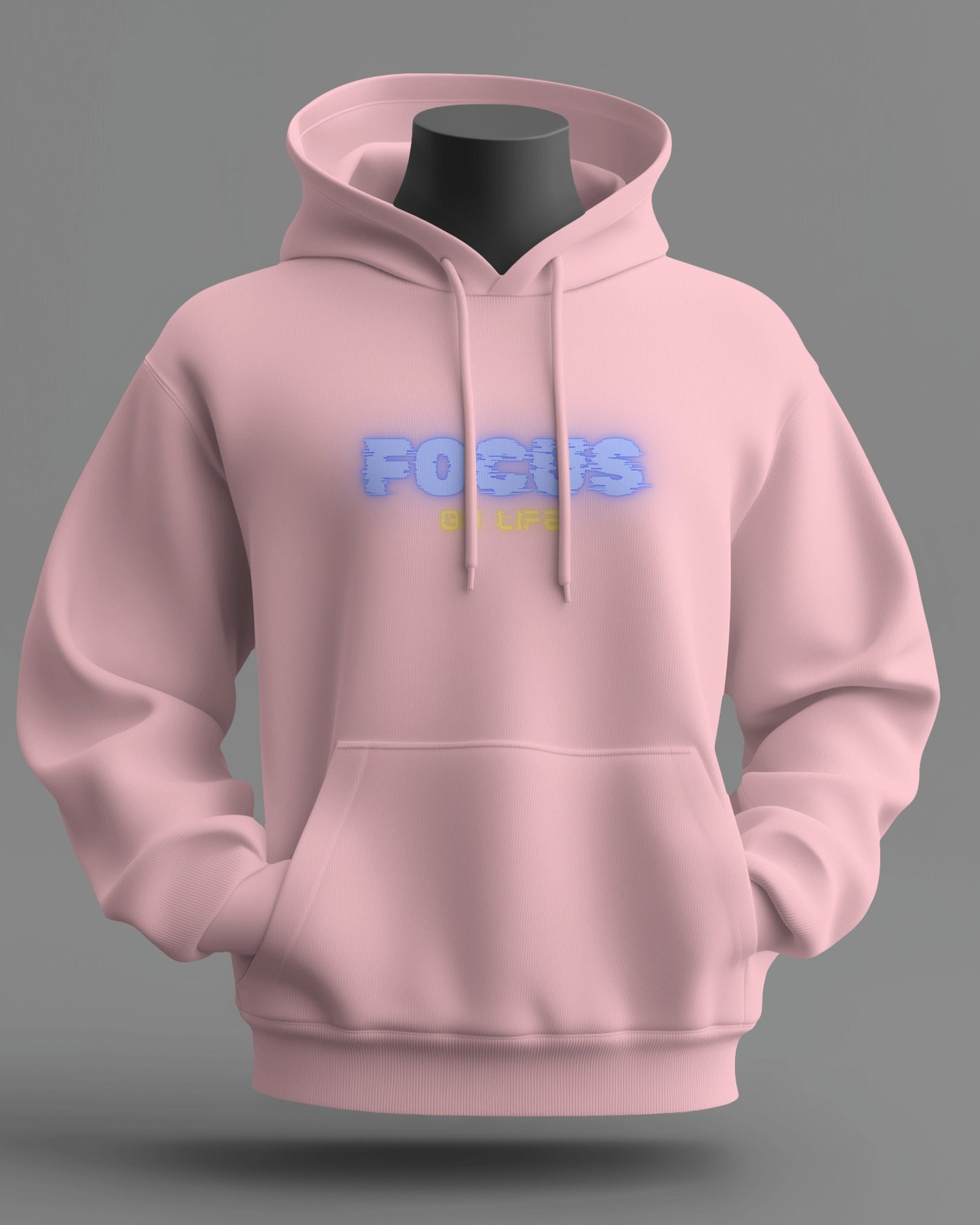 Focus on Life Men Heavy Blend™ Hoodie | Cozy Motivational Hoodie