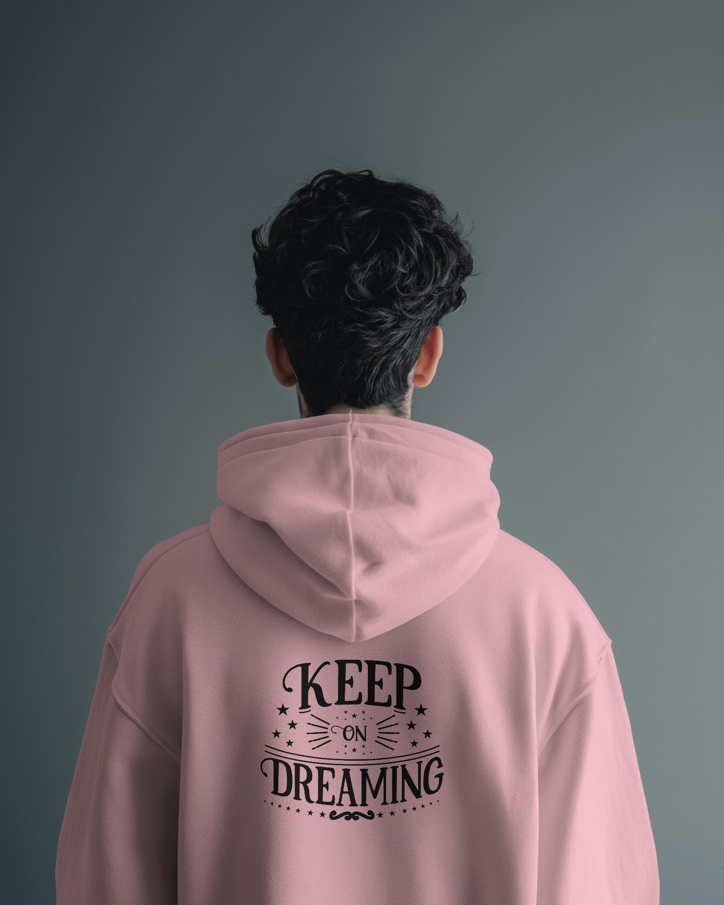 Keep on Dreaming Men's Hoodie - Cozy Casual Wear for Dreamers